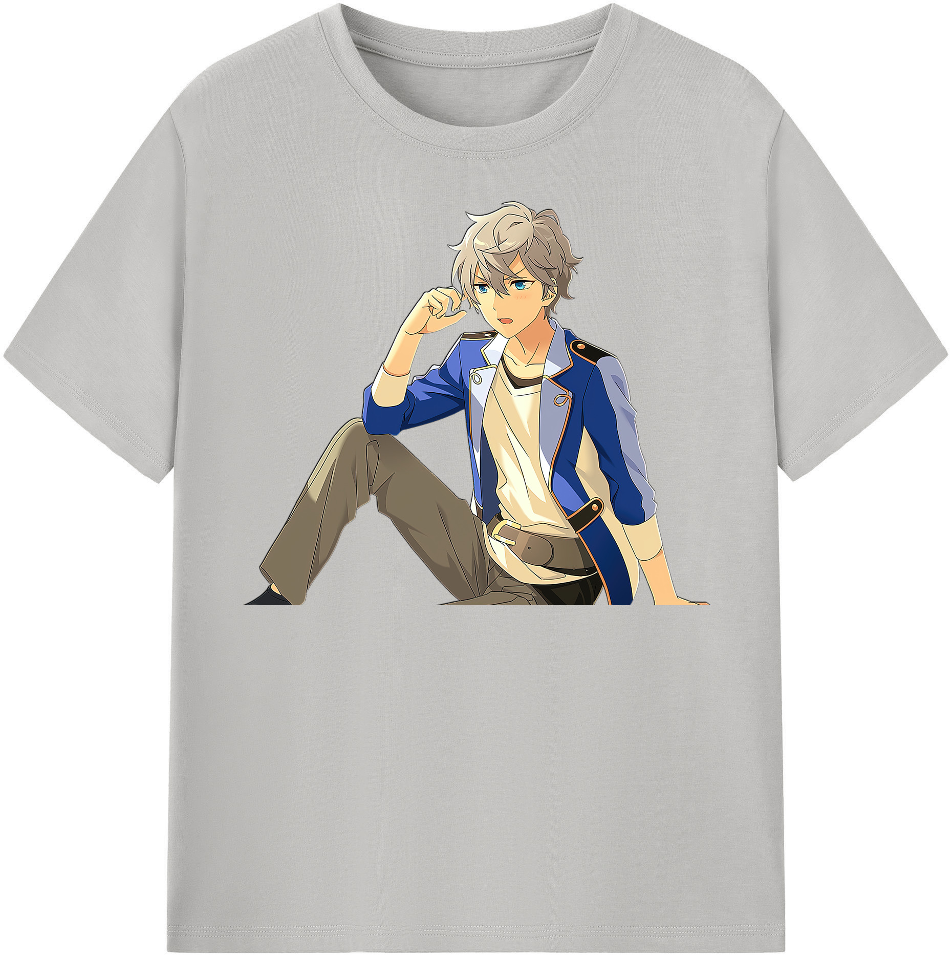 （画像用） あんさんぶるスターズ! Ensemble Stars 綿100％半袖Tシャツ（フロントプリント）