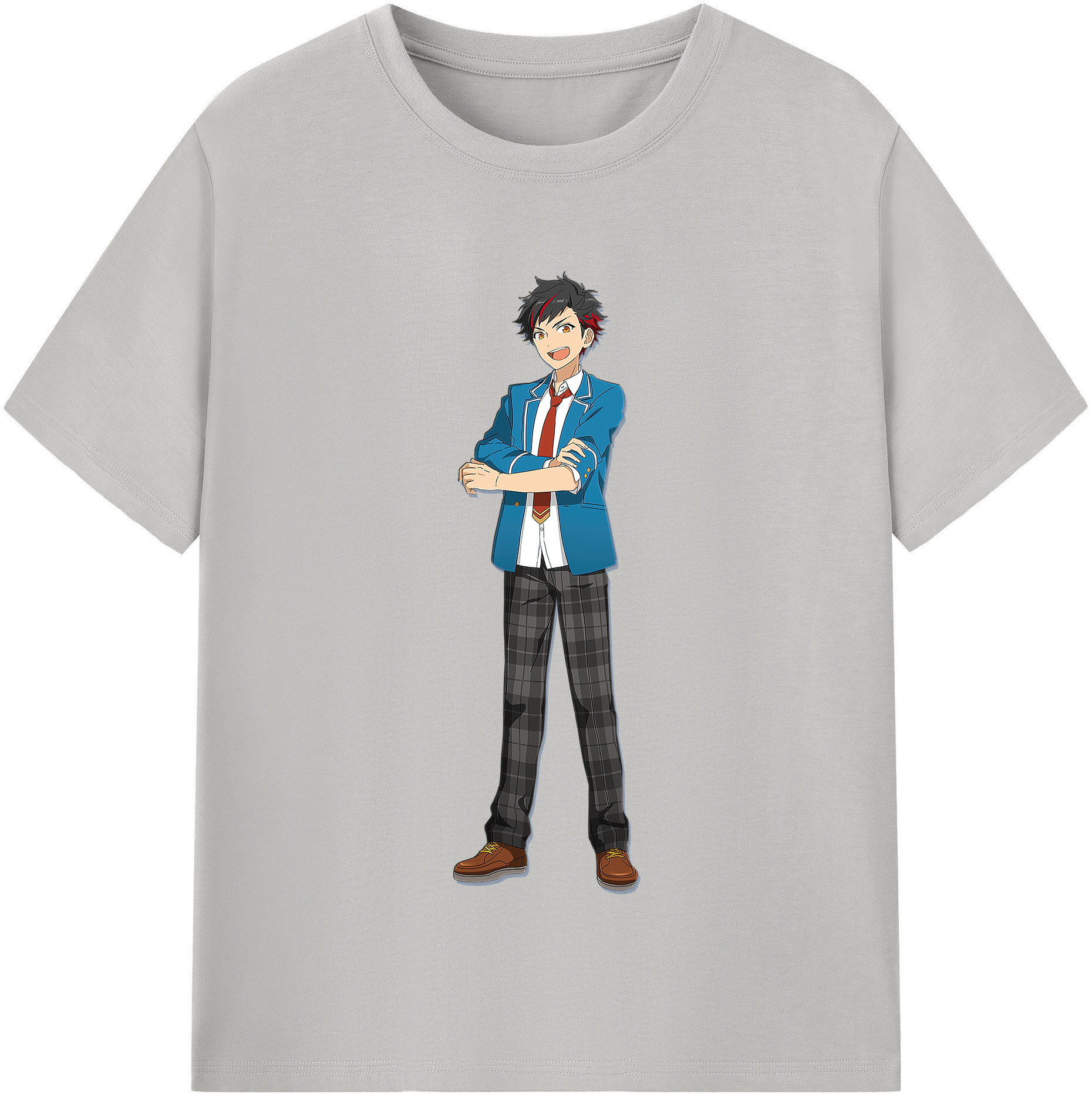 （画像用） あんさんぶるスターズ! Ensemble Stars 綿100％半袖Tシャツ（フロントプリント）