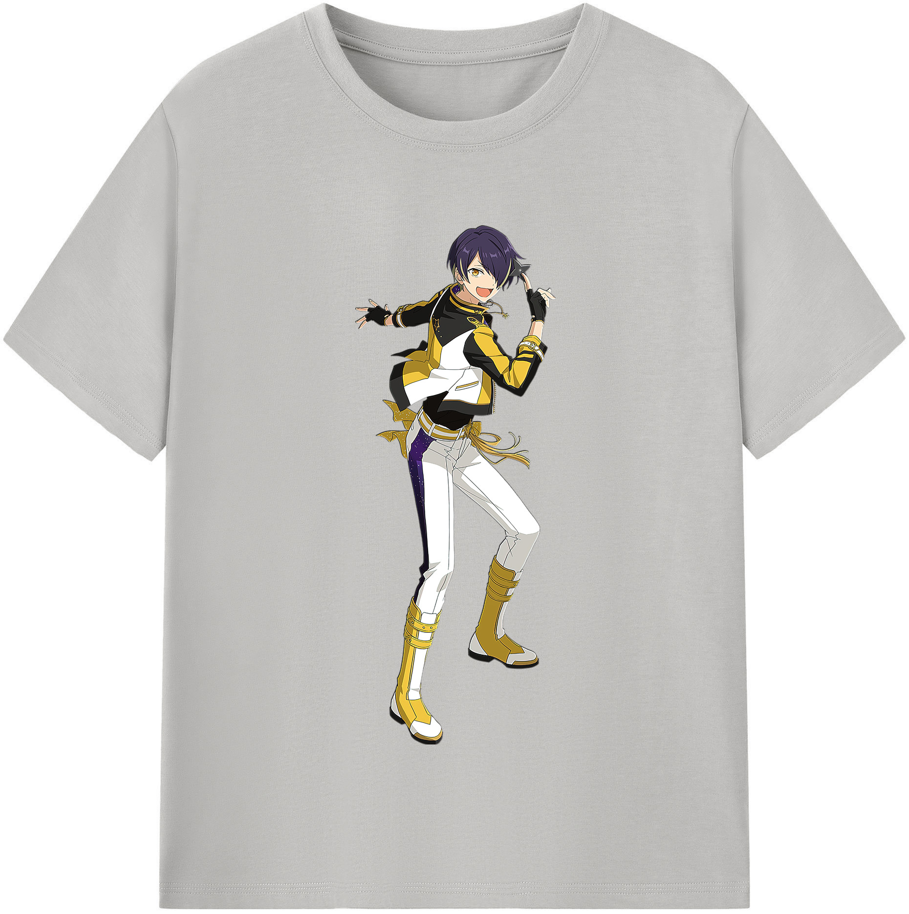 （画像用） あんさんぶるスターズ! Ensemble Stars 綿100％半袖Tシャツ（フロントプリント）