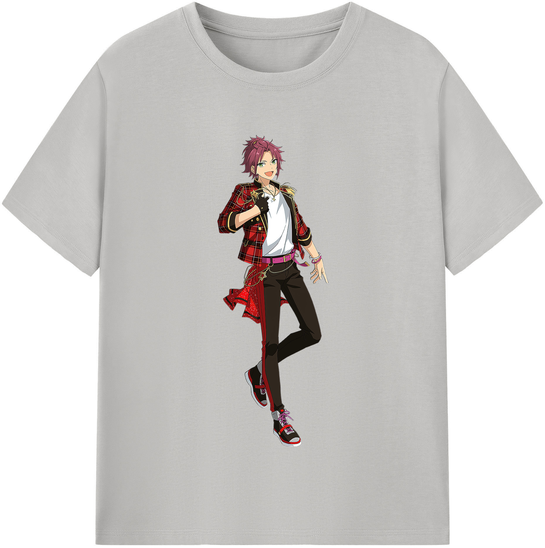（画像用） あんさんぶるスターズ! Ensemble Stars 綿100％半袖Tシャツ（フロントプリント）