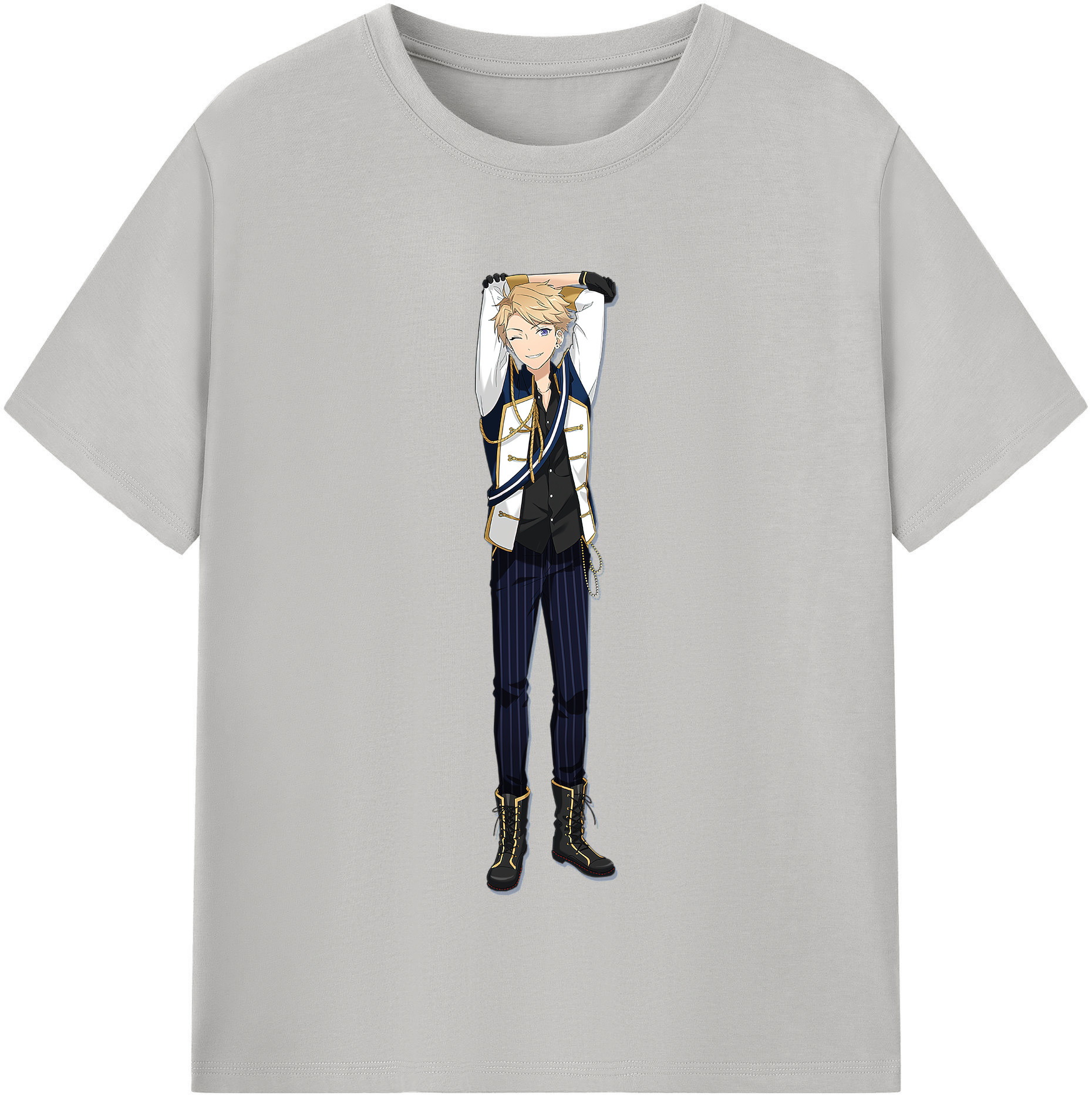 （画像用） あんさんぶるスターズ! Ensemble Stars 綿100％半袖Tシャツ（フロントプリント）