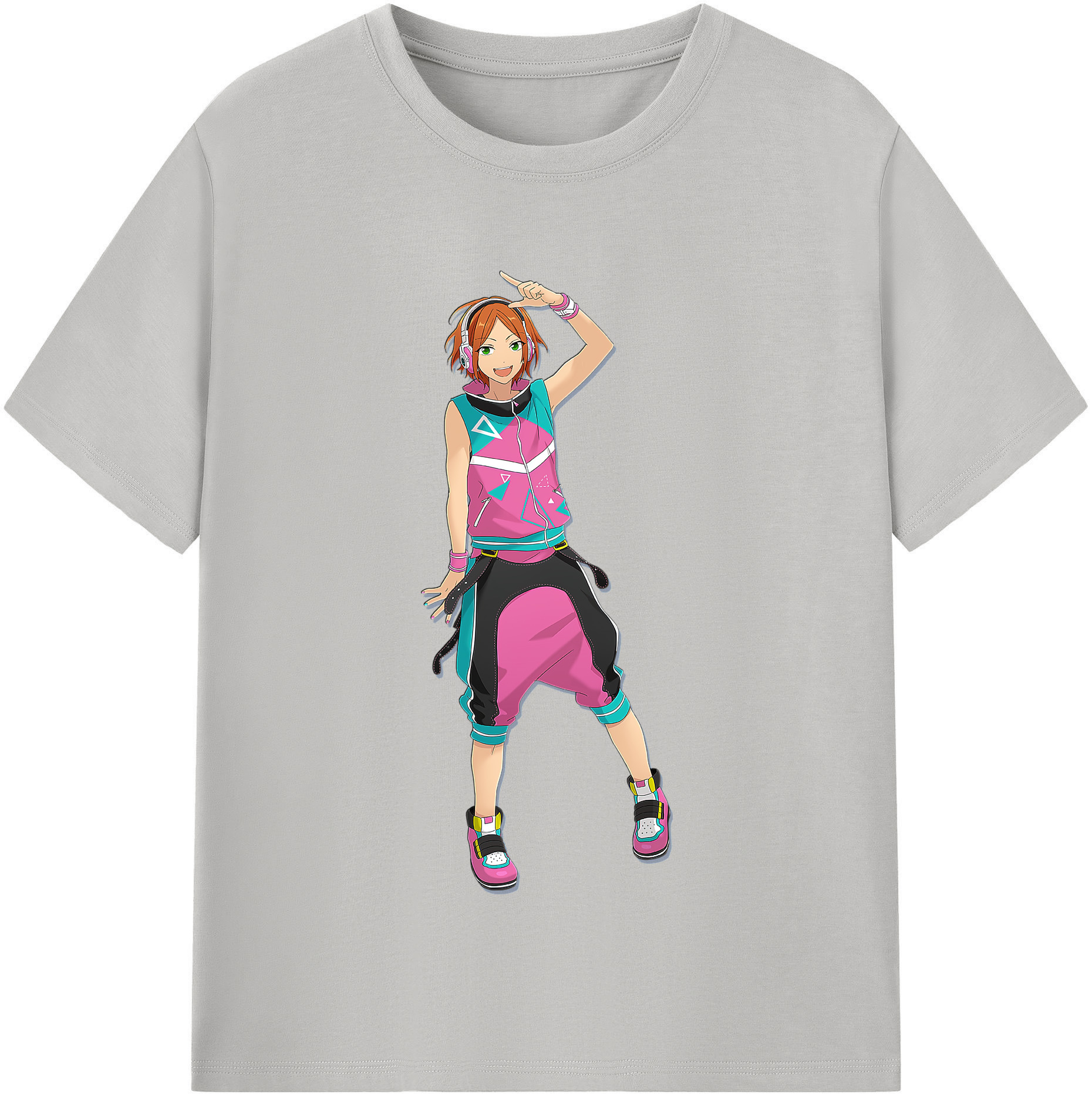 （画像用） あんさんぶるスターズ! Ensemble Stars 綿100％半袖Tシャツ（フロントプリント）