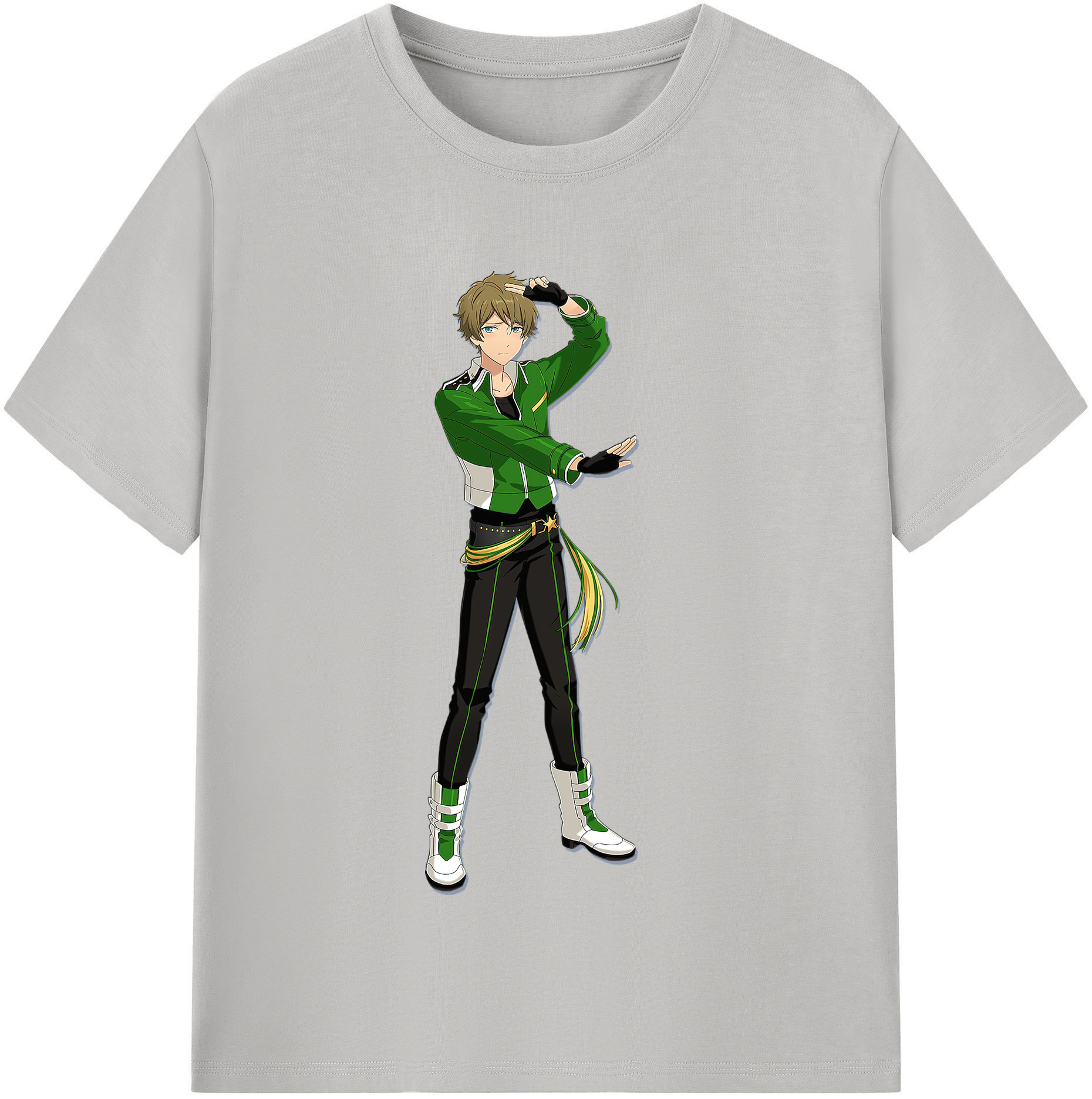 （画像用） あんさんぶるスターズ! Ensemble Stars 綿100％半袖Tシャツ（フロントプリント）