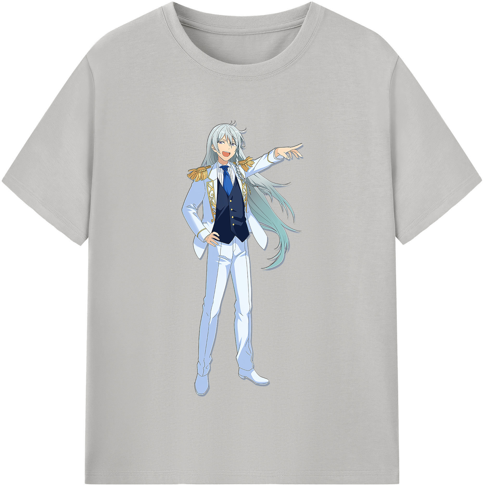 （画像用） あんさんぶるスターズ! Ensemble Stars 綿100％半袖Tシャツ（フロントプリント）