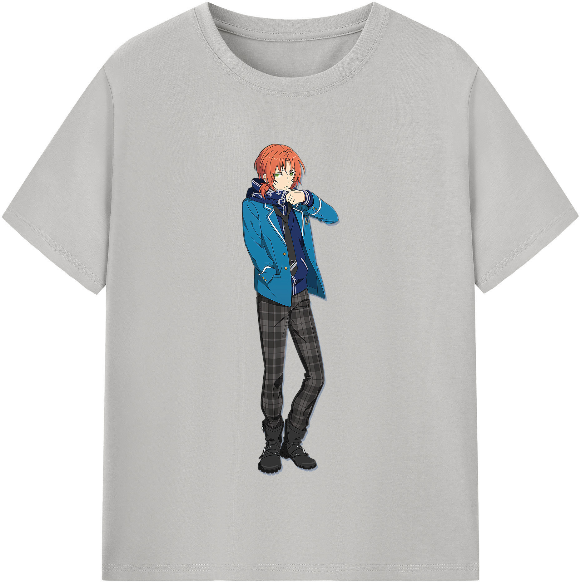 （画像用） あんさんぶるスターズ! Ensemble Stars 綿100％半袖Tシャツ（フロントプリント）