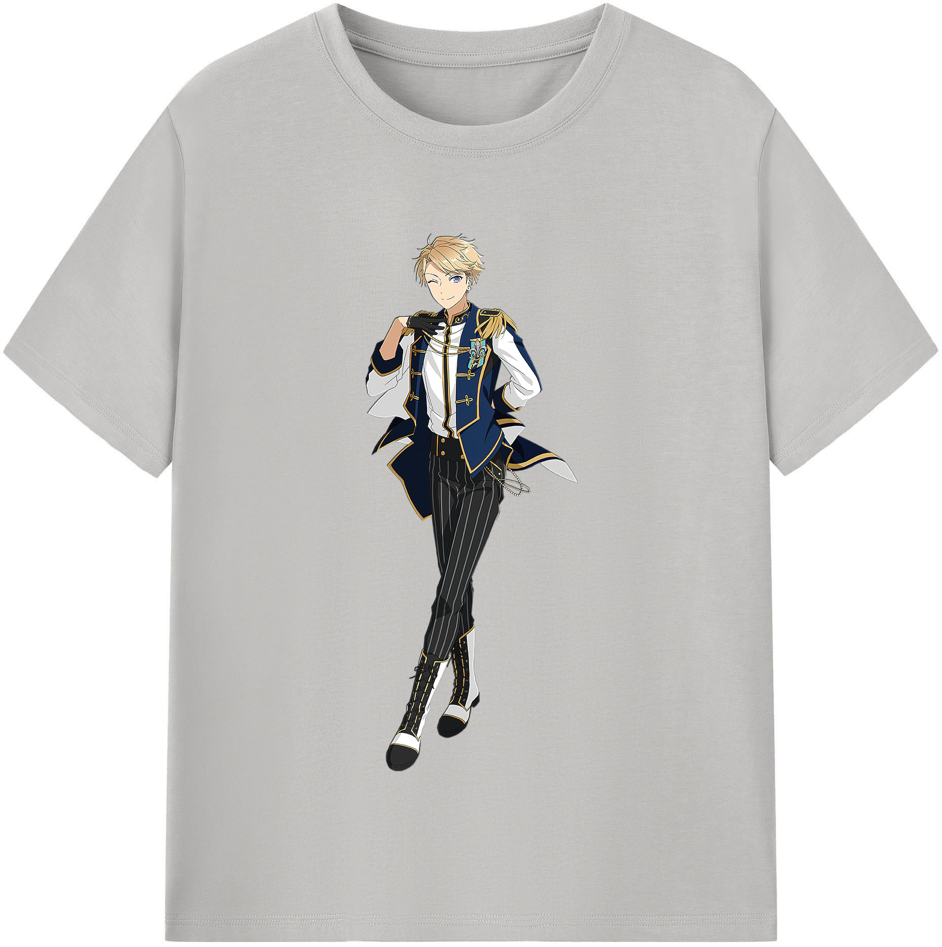 （画像用） あんさんぶるスターズ! Ensemble Stars 綿100％半袖Tシャツ（フロントプリント）