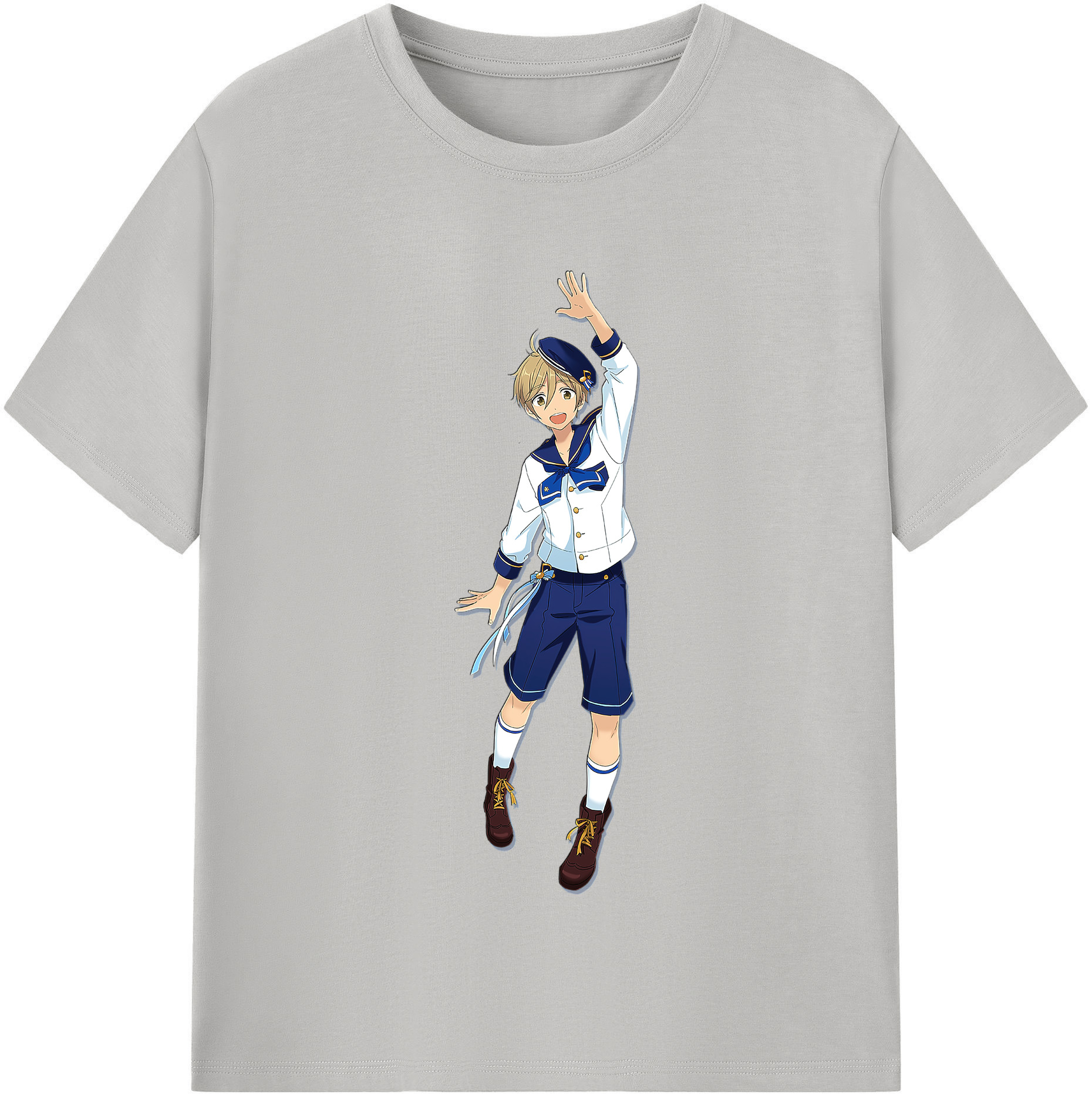 （画像用） あんさんぶるスターズ! Ensemble Stars 綿100％半袖Tシャツ（フロントプリント）