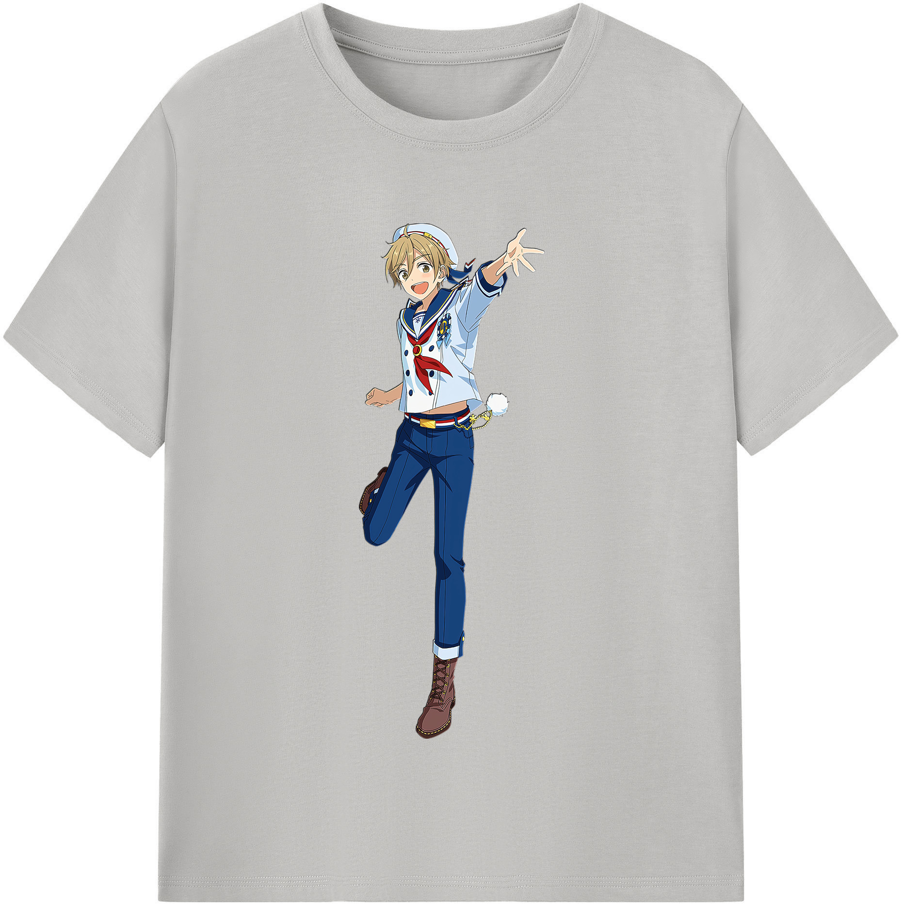 （画像用） あんさんぶるスターズ! Ensemble Stars 綿100％半袖Tシャツ（フロントプリント）
