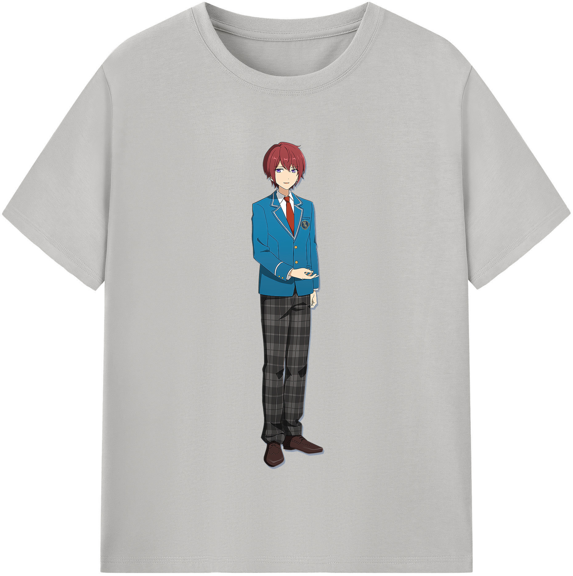 （画像用） あんさんぶるスターズ! Ensemble Stars 綿100％半袖Tシャツ（フロントプリント）