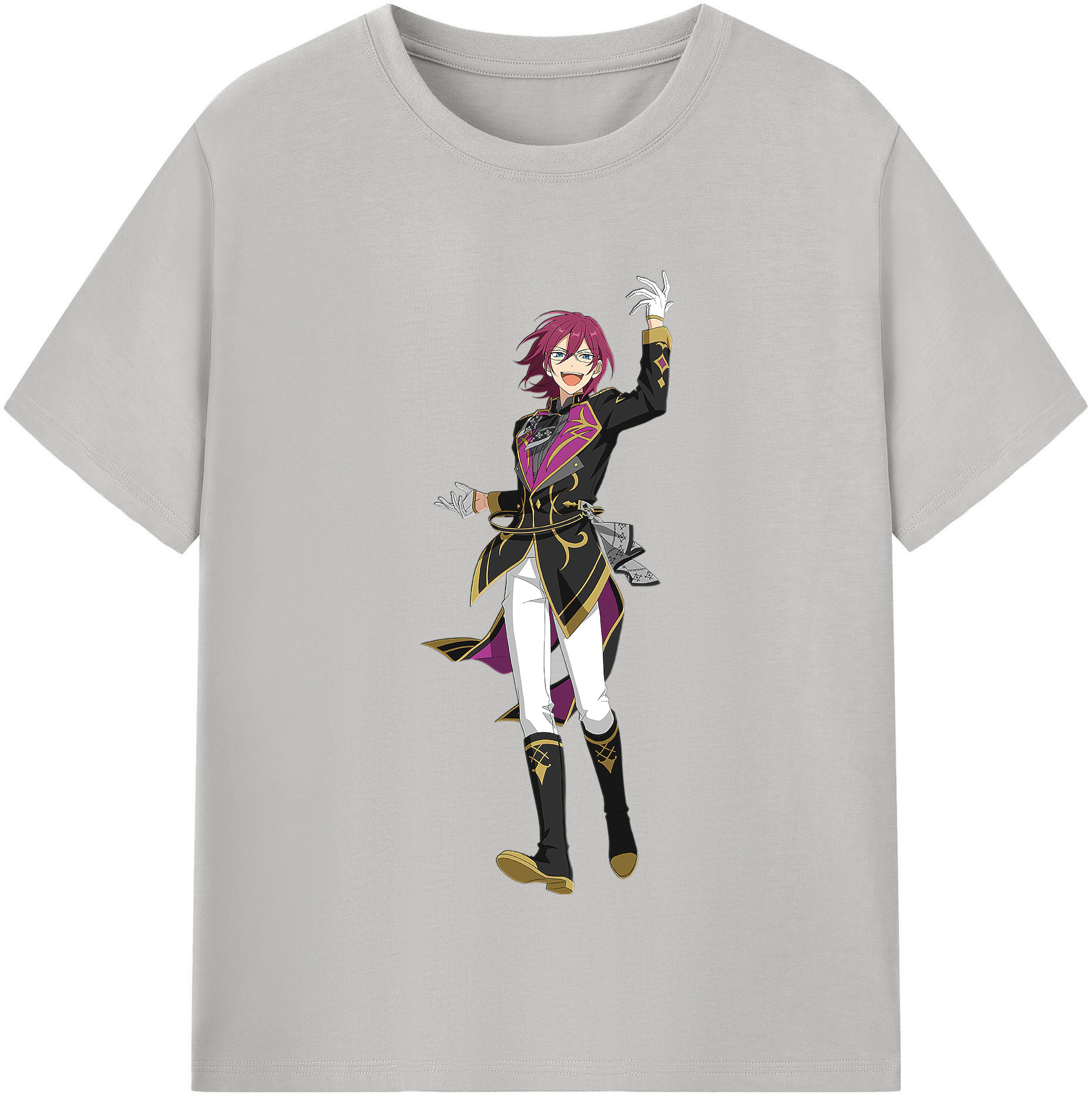 （画像用） あんさんぶるスターズ! Ensemble Stars 綿100％半袖Tシャツ（フロントプリント）