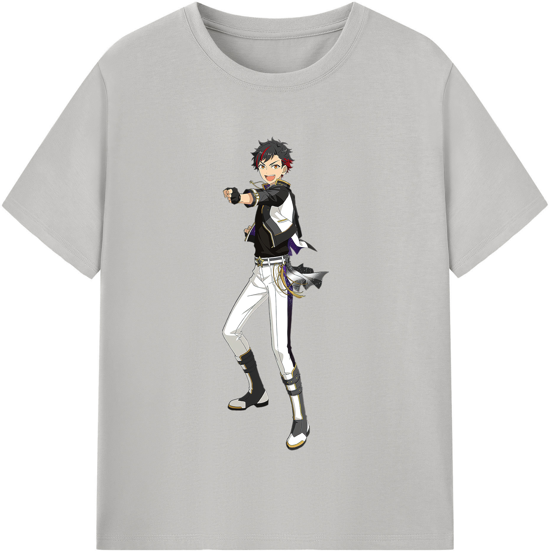（画像用） あんさんぶるスターズ! Ensemble Stars 綿100％半袖Tシャツ（フロントプリント）