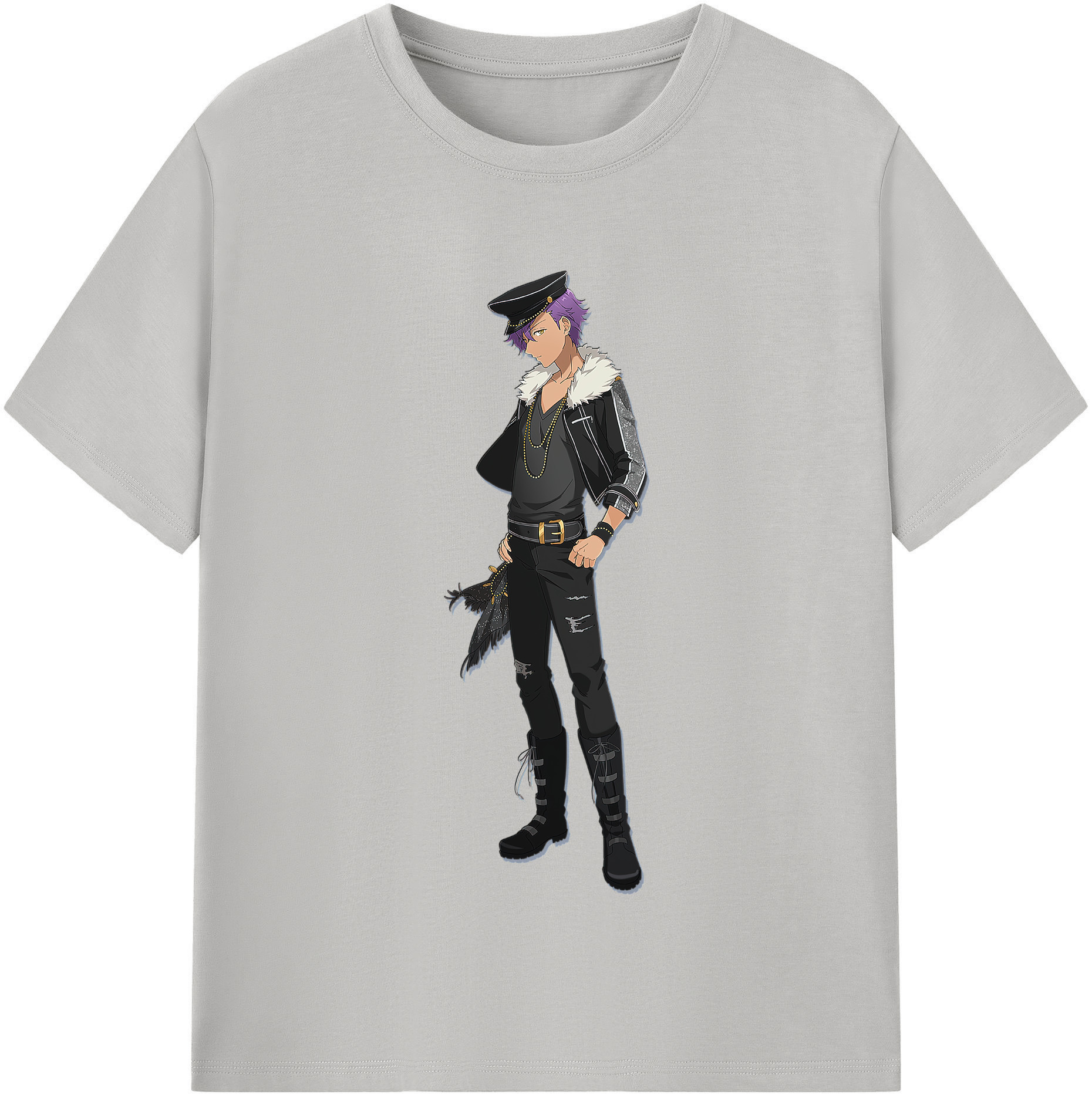 （画像用） あんさんぶるスターズ! Ensemble Stars 綿100％半袖Tシャツ（フロントプリント）