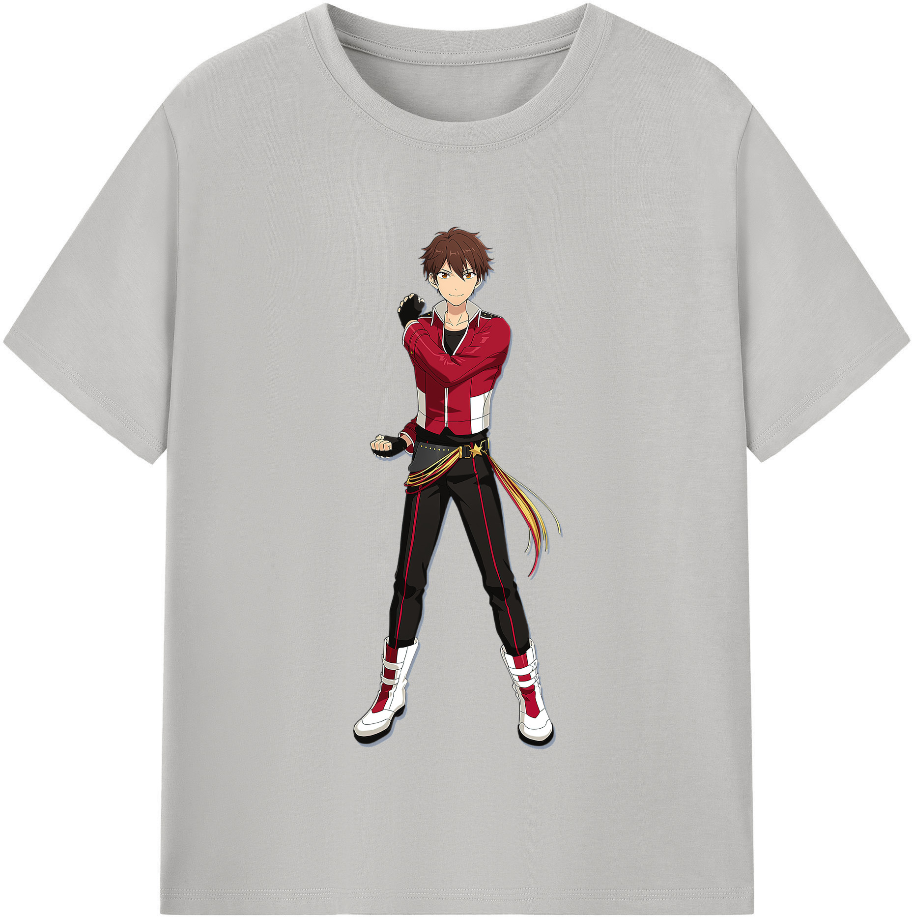 （画像用） あんさんぶるスターズ! Ensemble Stars 綿100％半袖Tシャツ（フロントプリント）