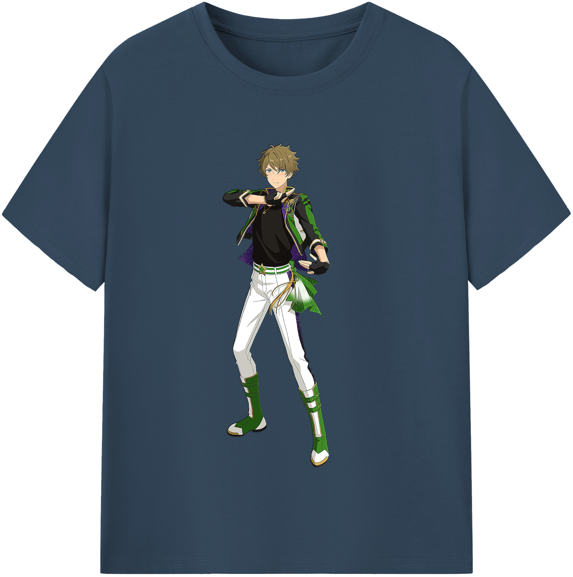 （画像用） あんさんぶるスターズ! Ensemble Stars 綿100％半袖Tシャツ（フロントプリント）