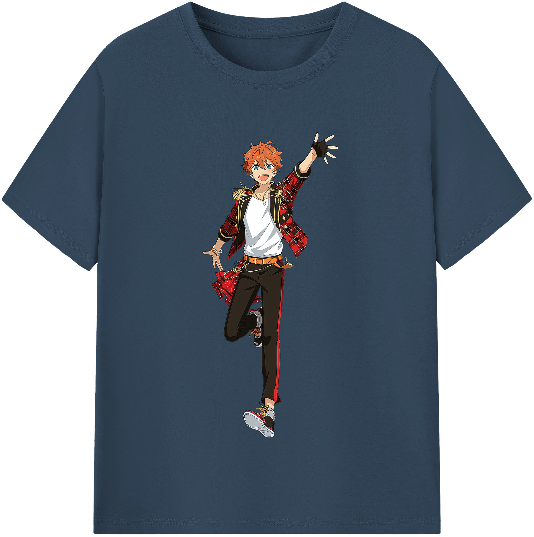 （画像用） あんさんぶるスターズ! Ensemble Stars 綿100％半袖Tシャツ（フロントプリント）