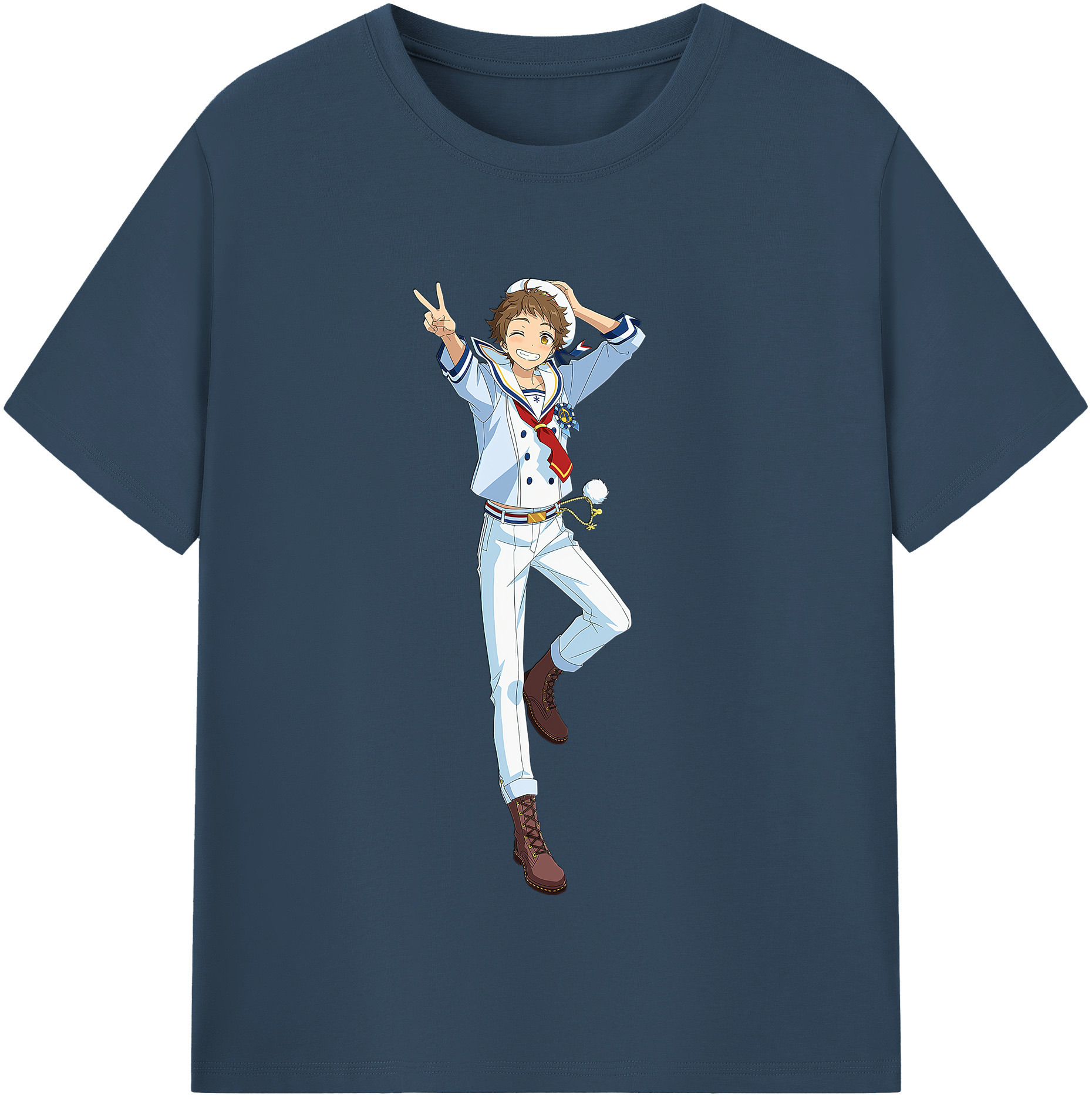 （画像用） あんさんぶるスターズ! Ensemble Stars 綿100％半袖Tシャツ（フロントプリント）