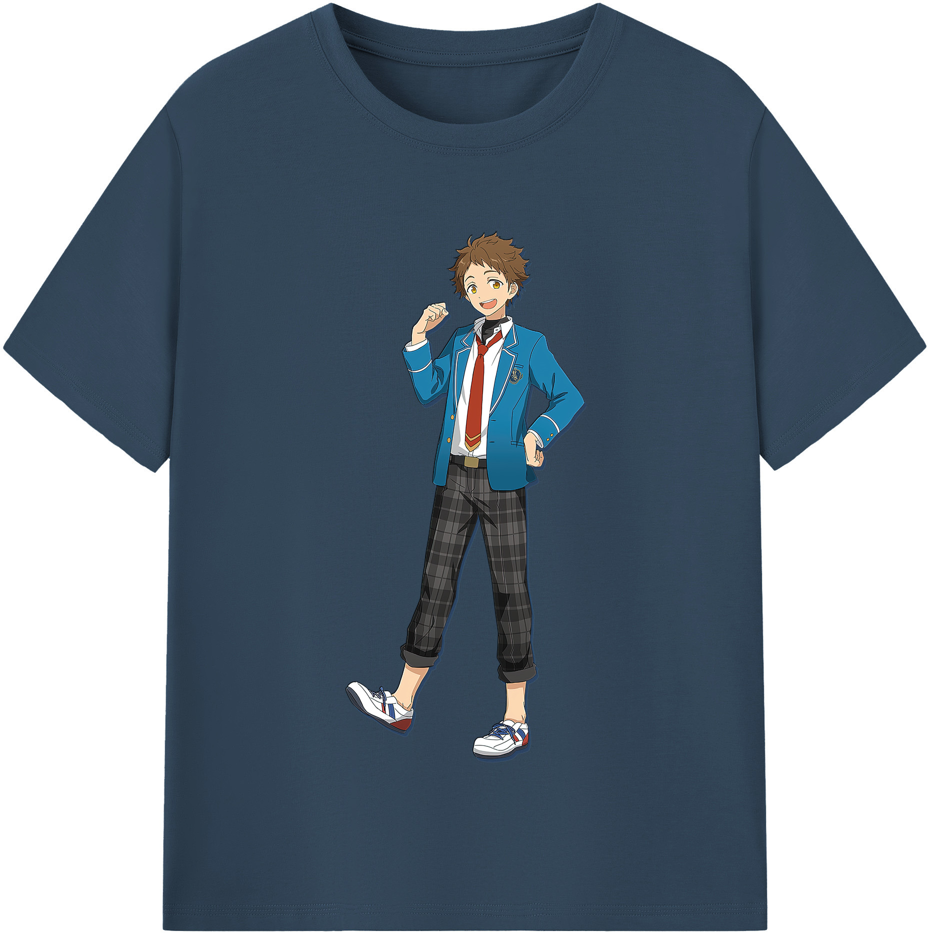 （画像用） あんさんぶるスターズ! Ensemble Stars 綿100％半袖Tシャツ（フロントプリント）
