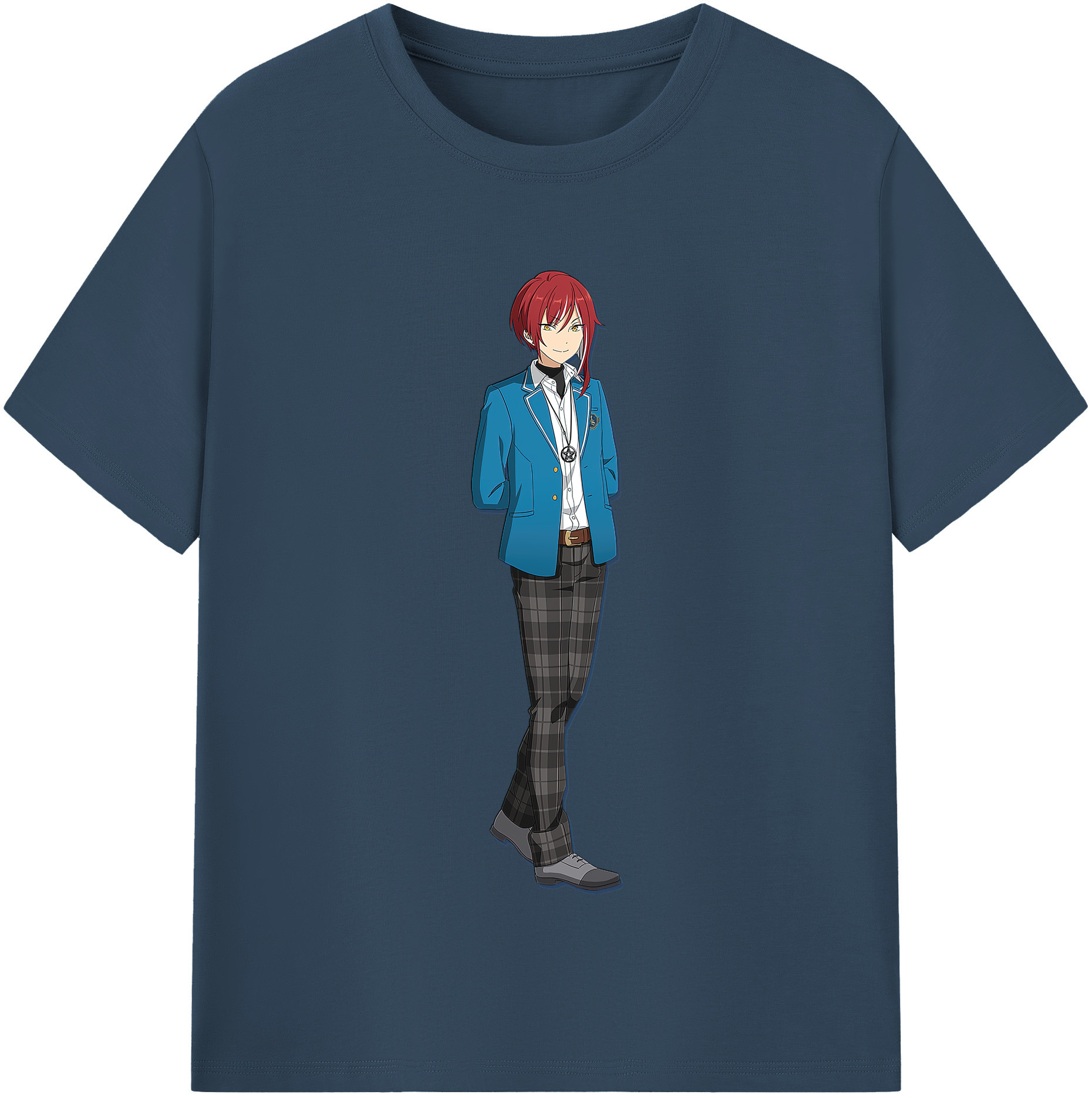 （画像用） あんさんぶるスターズ! Ensemble Stars 綿100％半袖Tシャツ（フロントプリント）