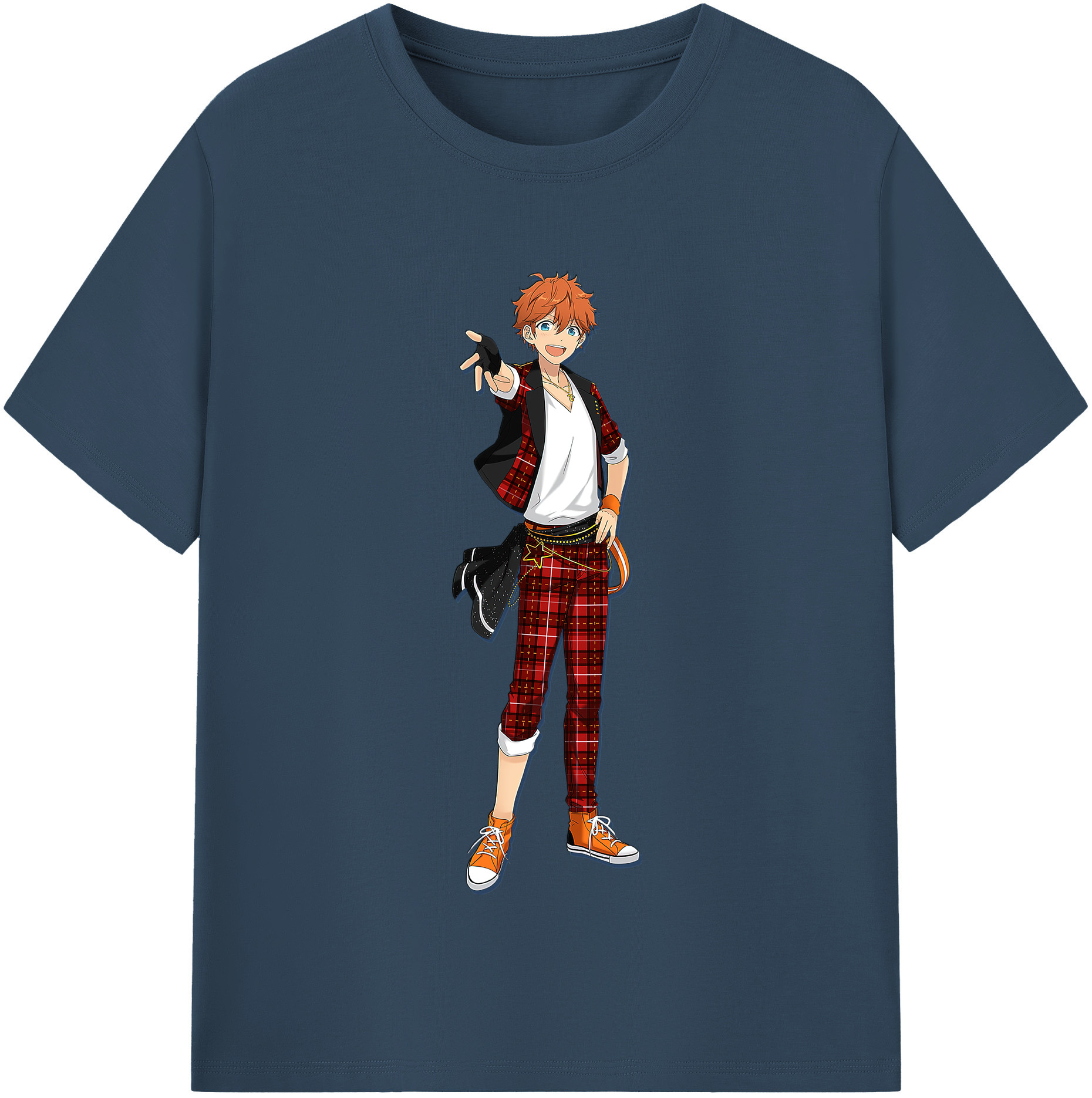 （画像用） あんさんぶるスターズ! Ensemble Stars 綿100％半袖Tシャツ（フロントプリント）