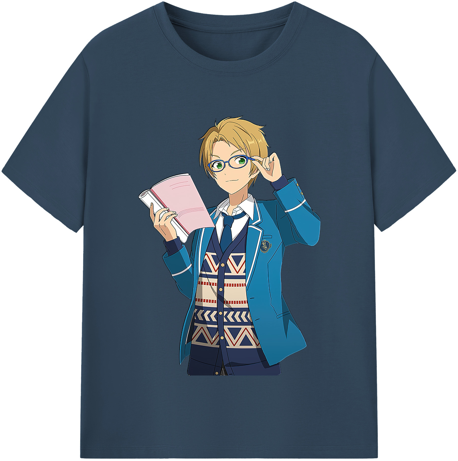 （画像用） あんさんぶるスターズ! Ensemble Stars 綿100％半袖Tシャツ（フロントプリント）