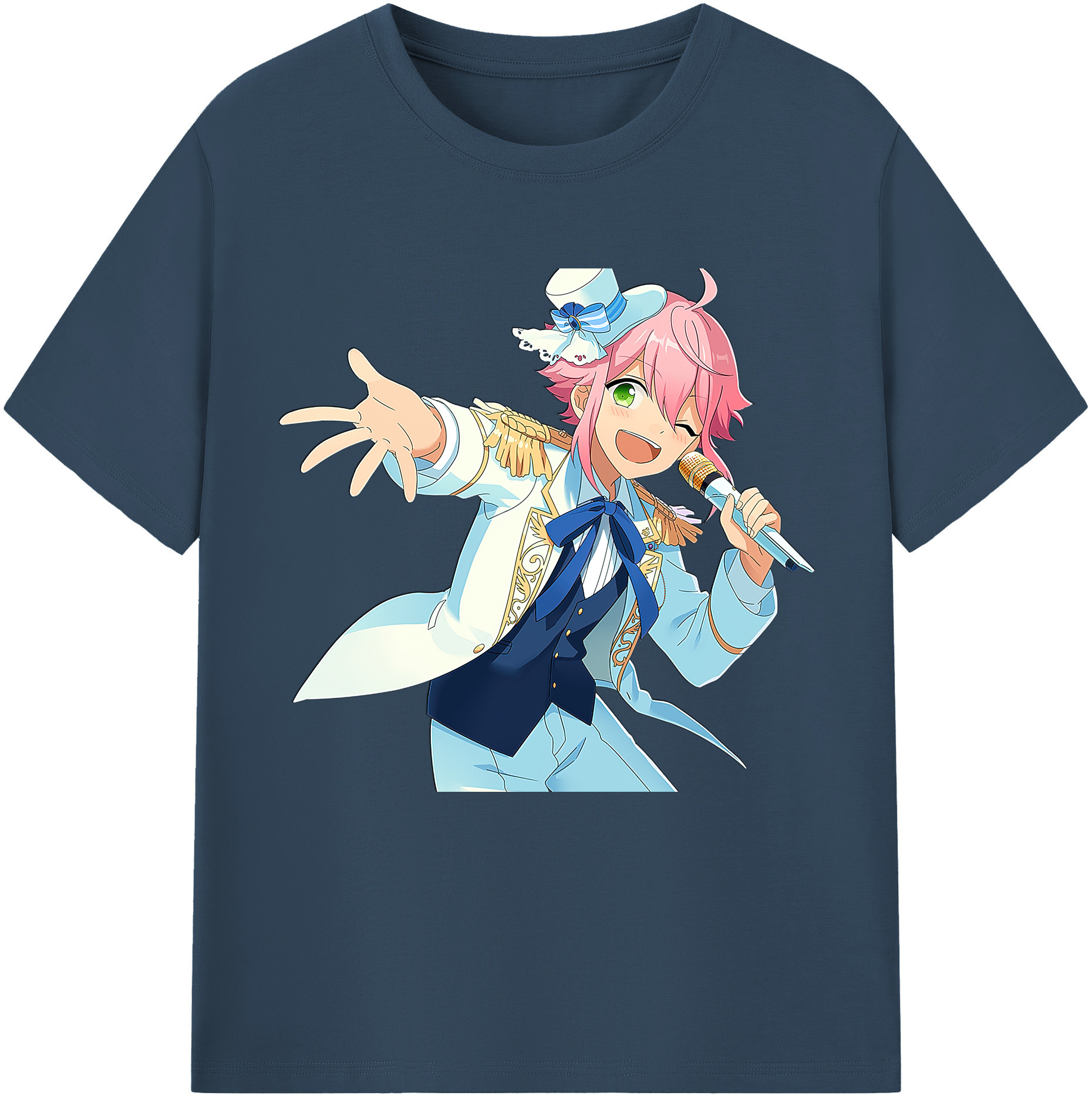 （画像用） あんさんぶるスターズ! Ensemble Stars 綿100％半袖Tシャツ（フロントプリント）