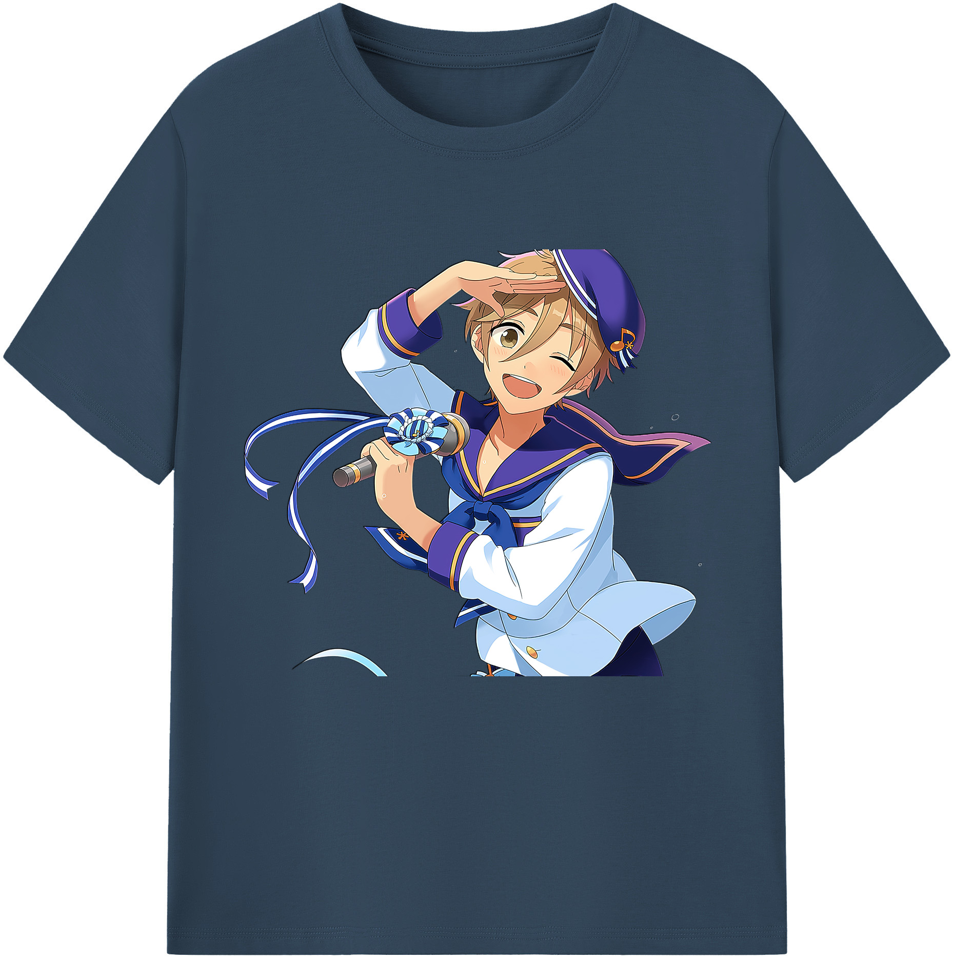 （画像用） あんさんぶるスターズ! Ensemble Stars 綿100％半袖Tシャツ（フロントプリント）