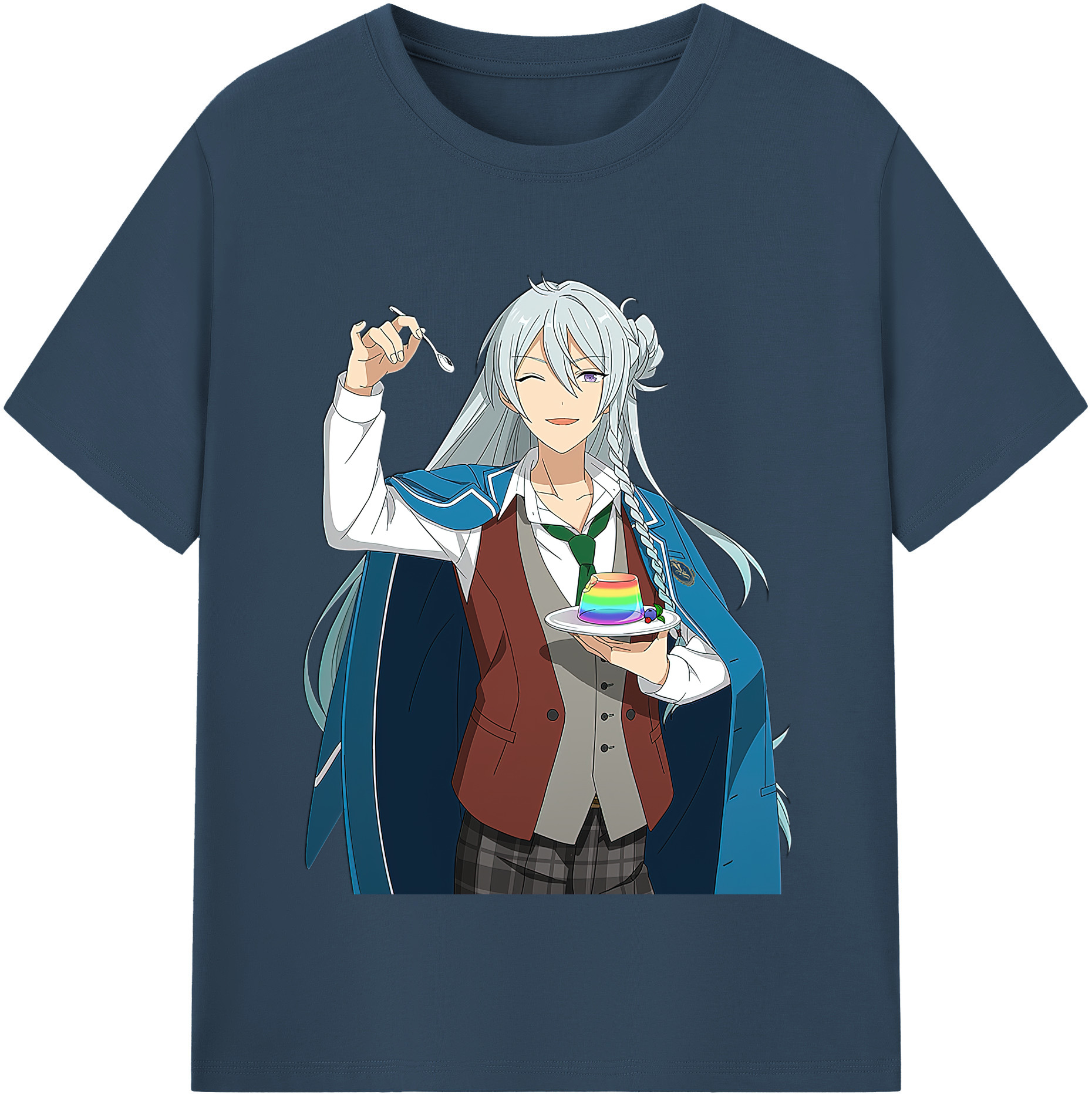 （画像用） あんさんぶるスターズ! Ensemble Stars 綿100％半袖Tシャツ（フロントプリント）