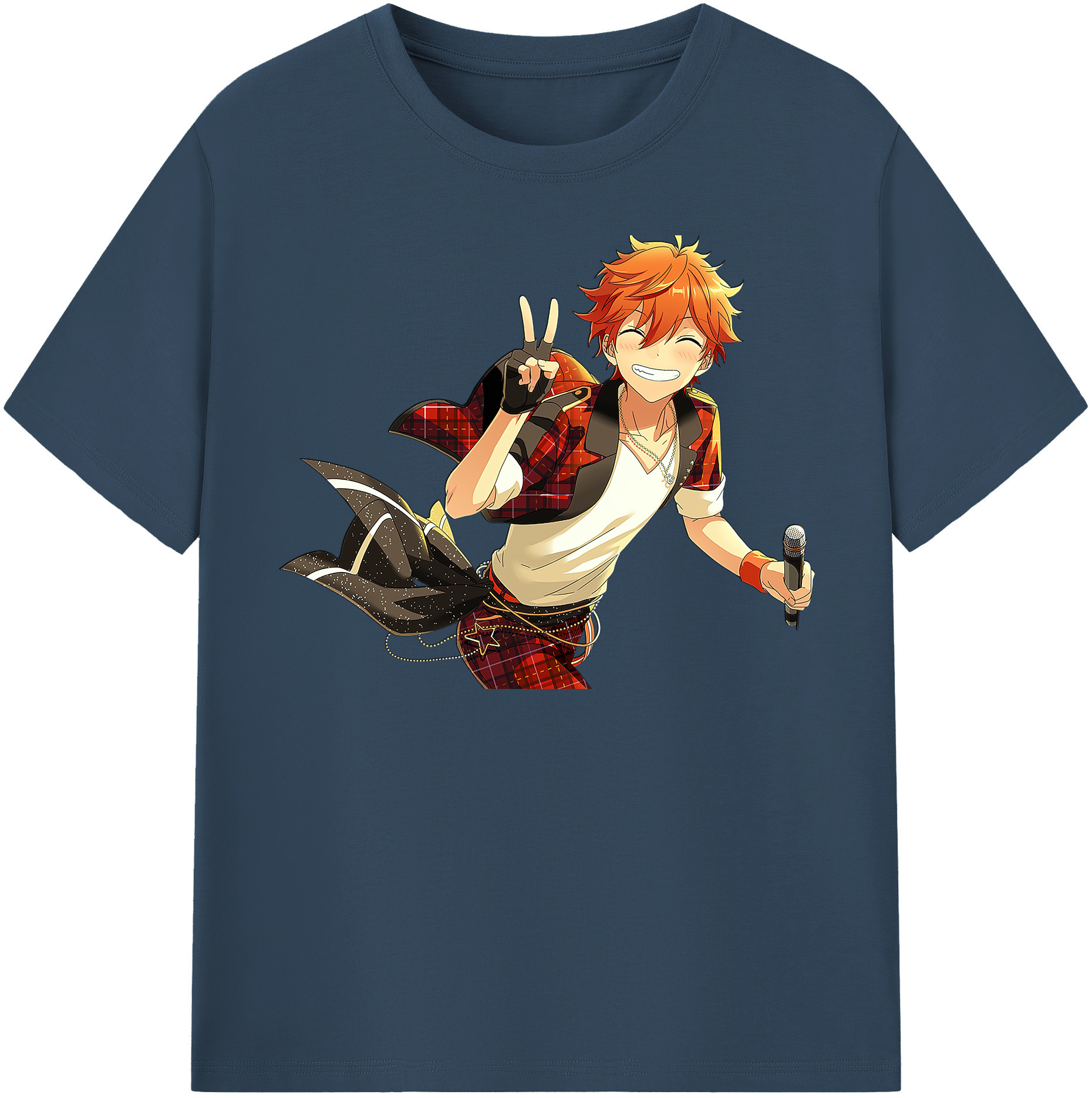 （画像用） あんさんぶるスターズ! Ensemble Stars 綿100％半袖Tシャツ（フロントプリント）