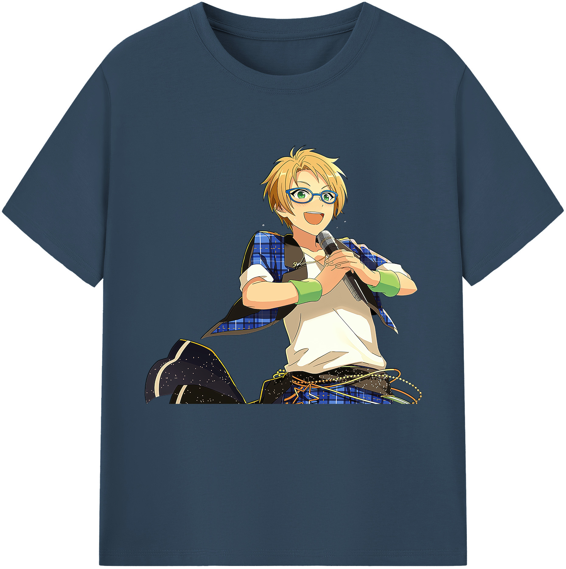 （画像用） あんさんぶるスターズ! Ensemble Stars 綿100％半袖Tシャツ（フロントプリント）