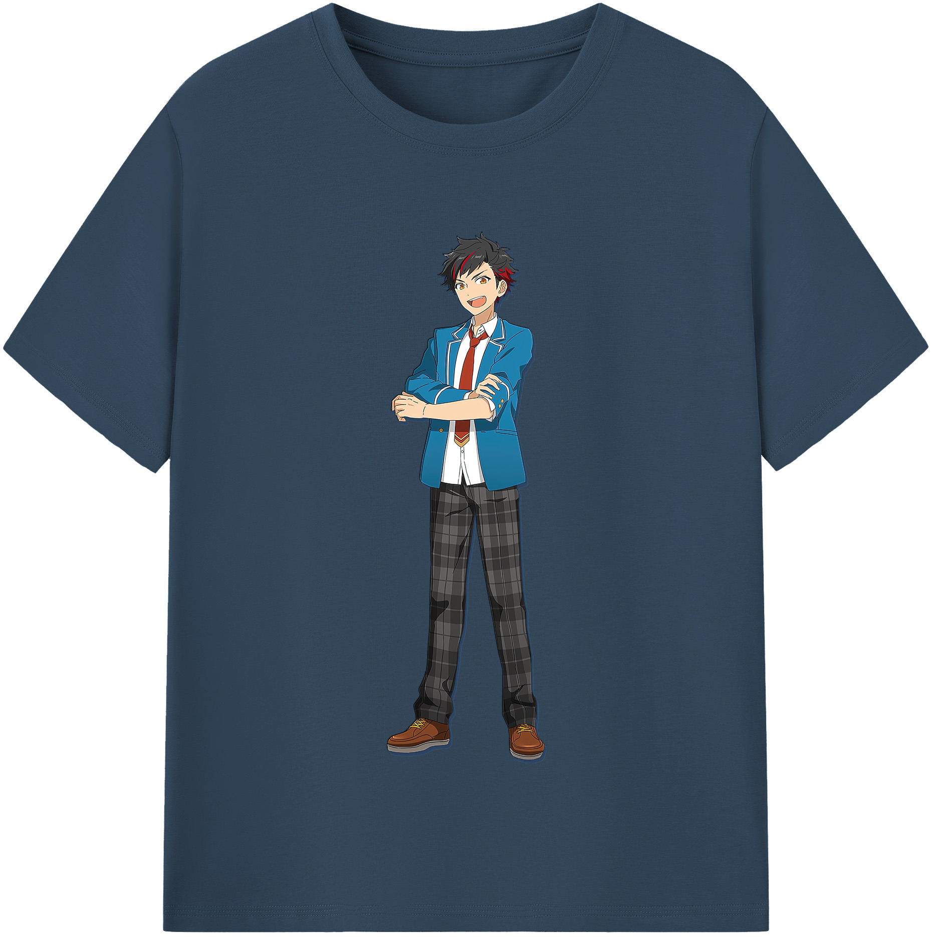 （画像用） あんさんぶるスターズ! Ensemble Stars 綿100％半袖Tシャツ（フロントプリント）
