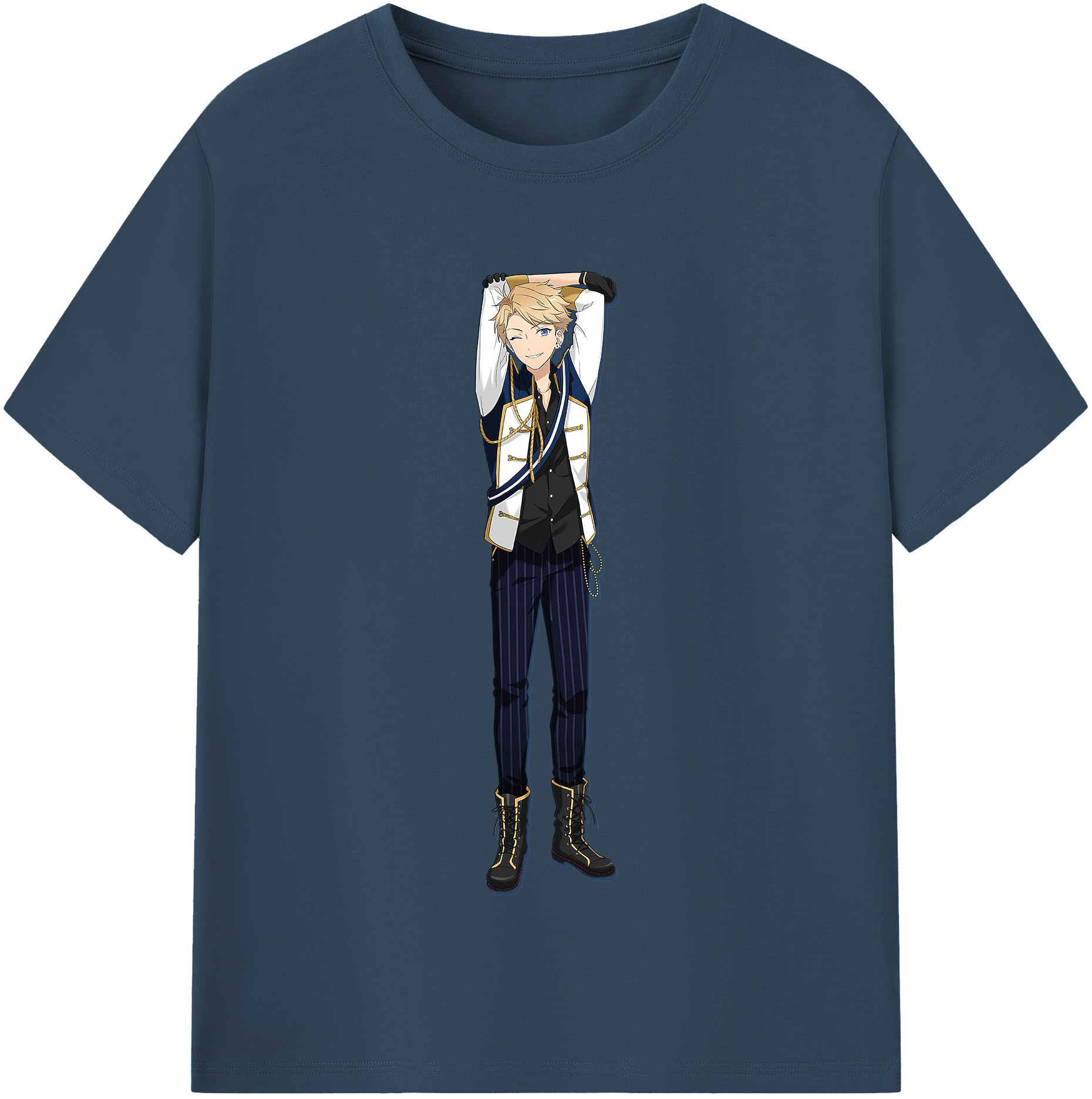 （画像用） あんさんぶるスターズ! Ensemble Stars 綿100％半袖Tシャツ（フロントプリント）
