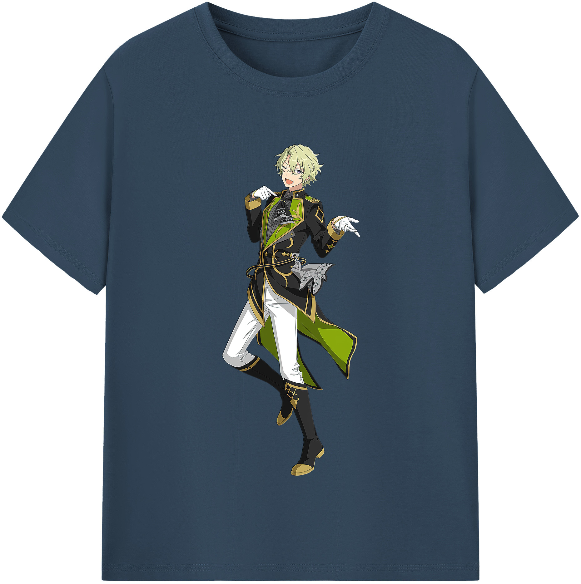 （画像用） あんさんぶるスターズ! Ensemble Stars 綿100％半袖Tシャツ（フロントプリント）