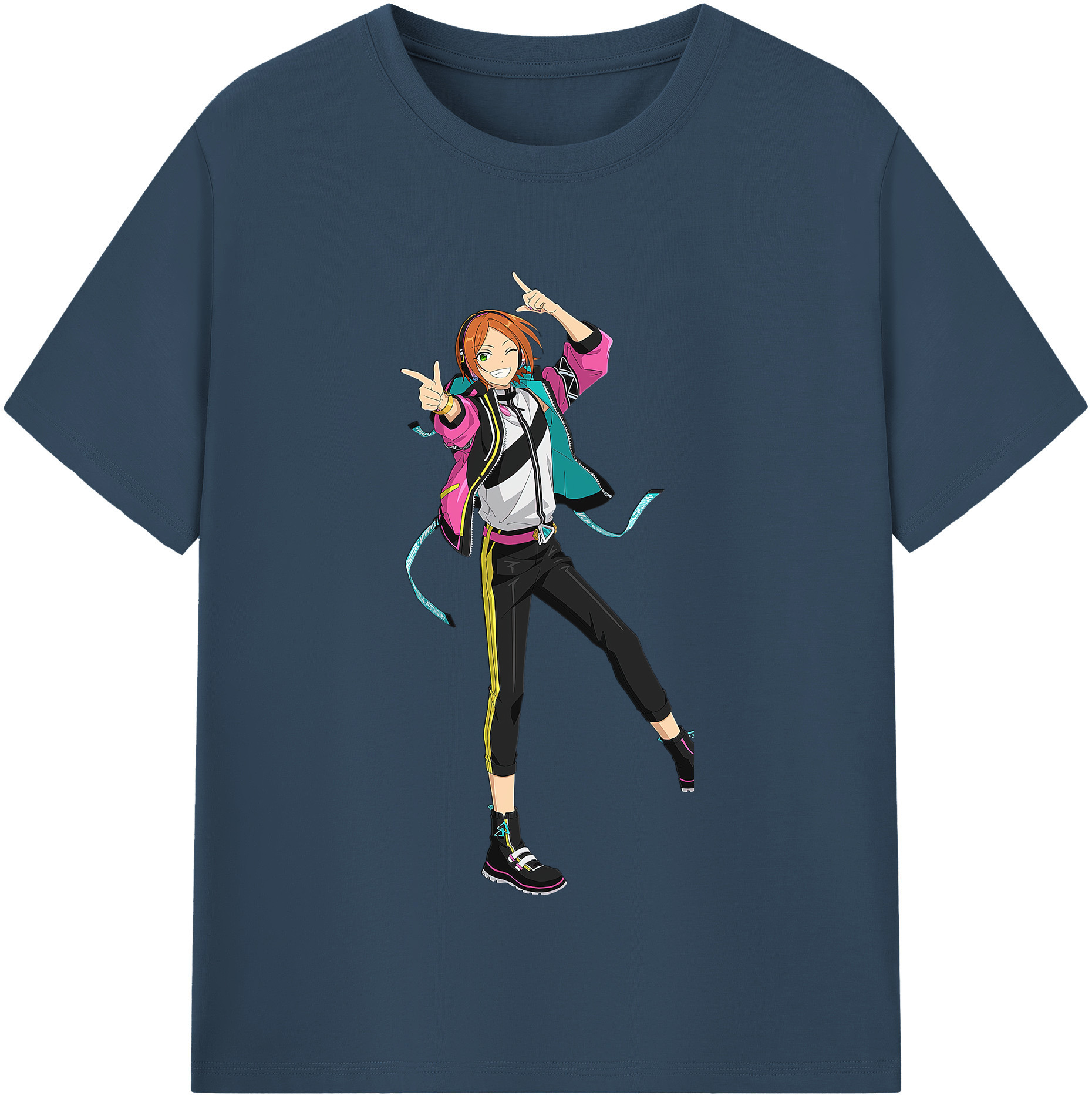 （画像用） あんさんぶるスターズ! Ensemble Stars 綿100％半袖Tシャツ（フロントプリント）