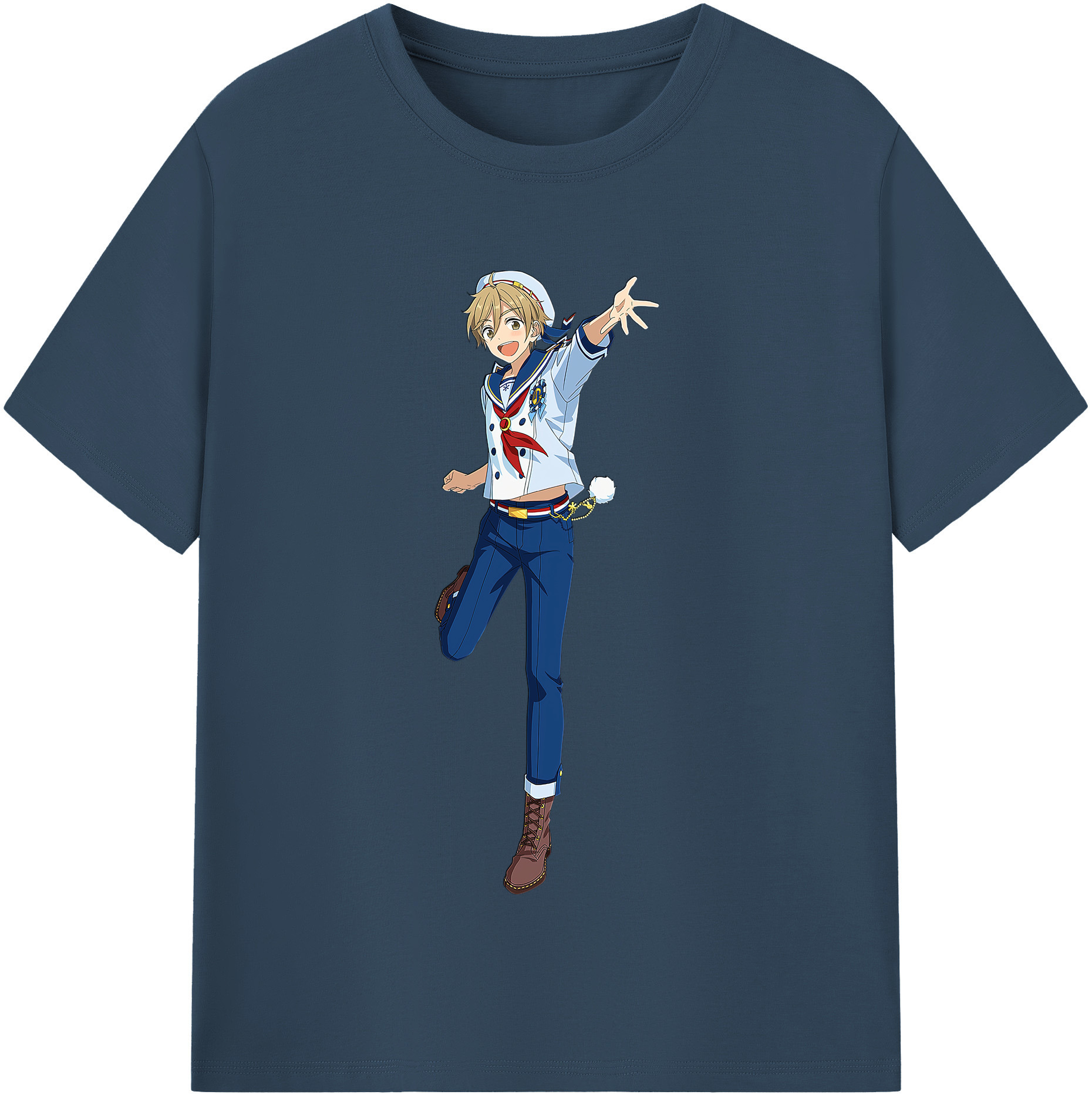 （画像用） あんさんぶるスターズ! Ensemble Stars 綿100％半袖Tシャツ（フロントプリント）
