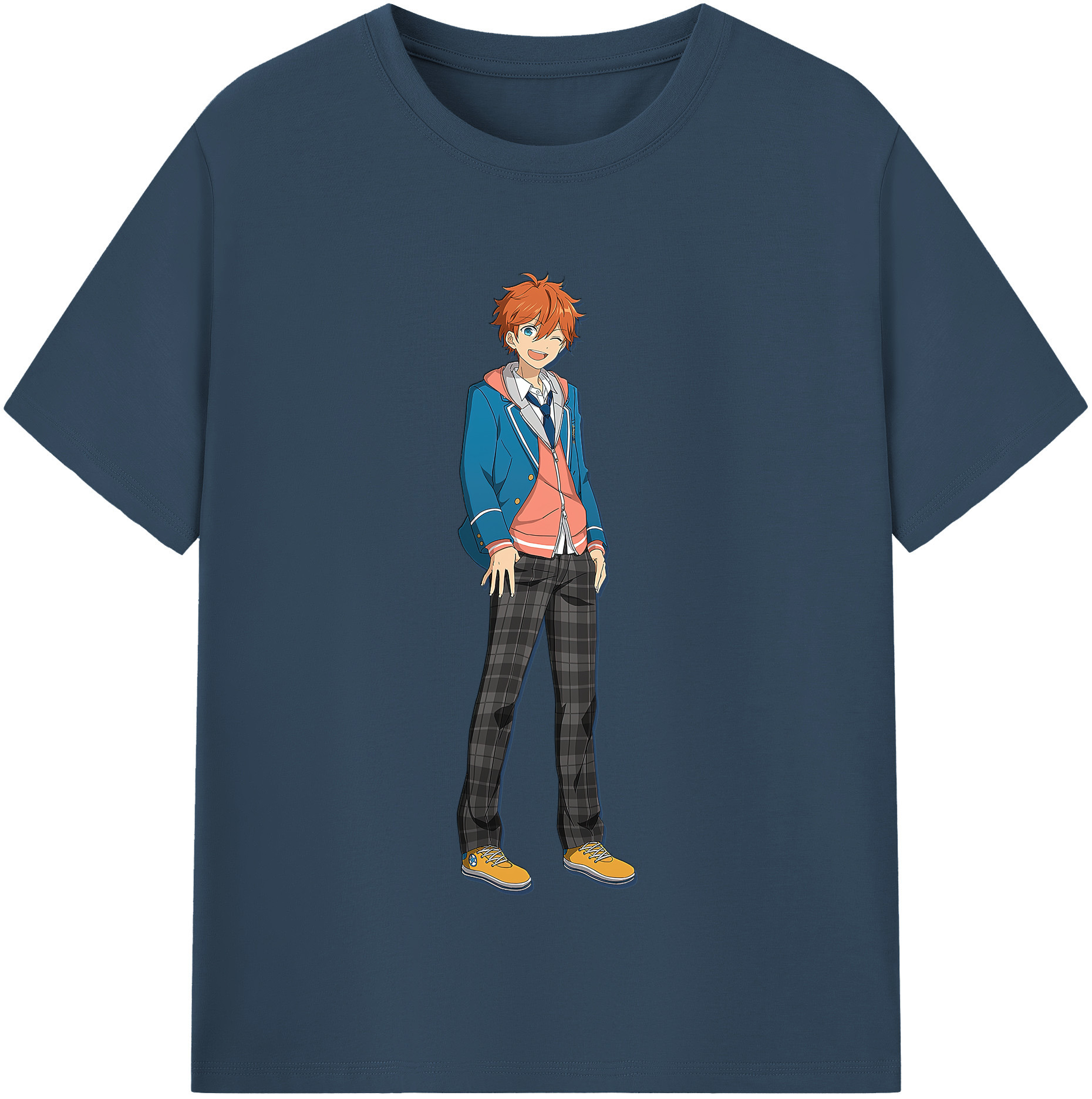 （画像用） あんさんぶるスターズ! Ensemble Stars 綿100％半袖Tシャツ（フロントプリント）