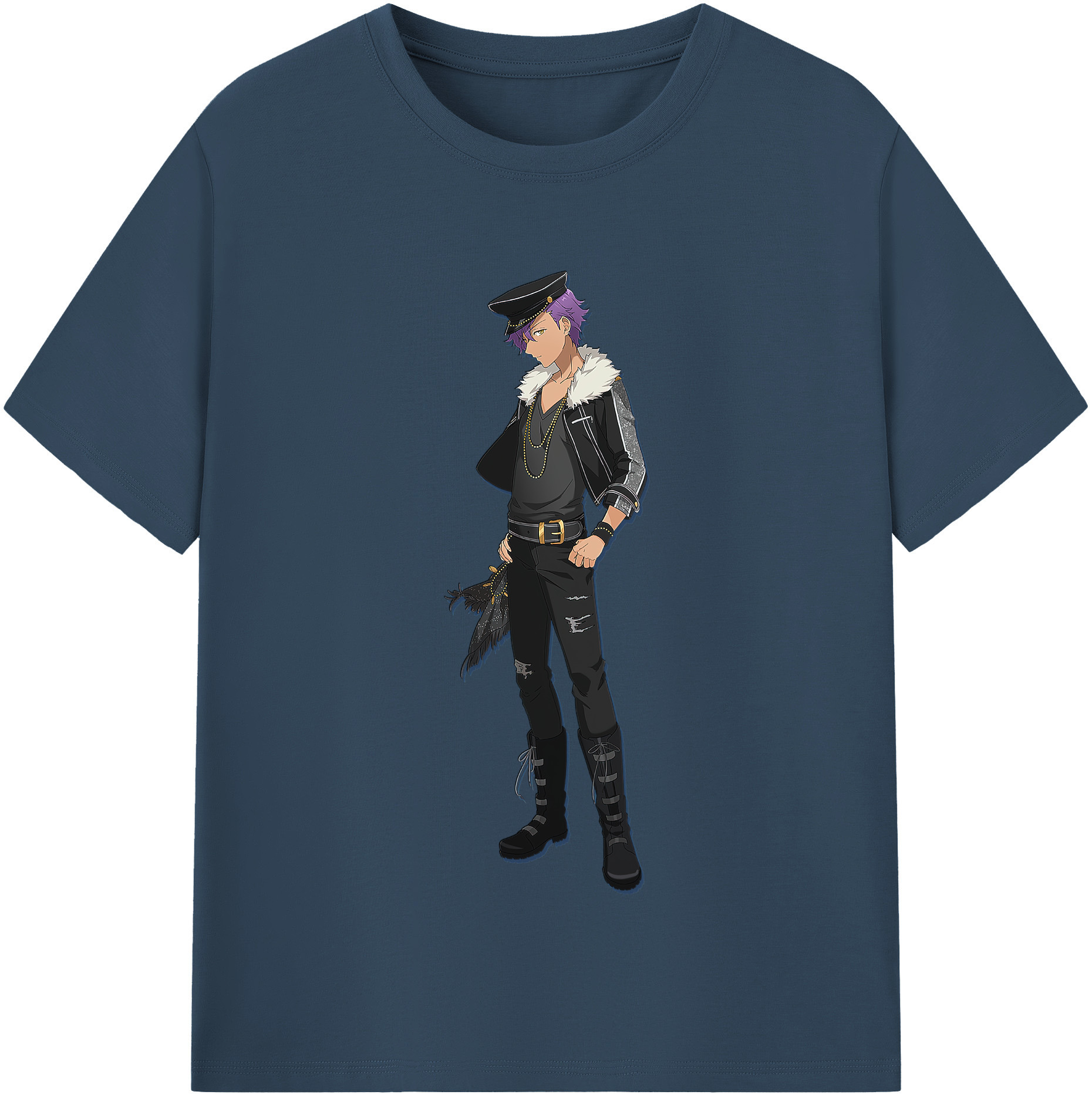（画像用） あんさんぶるスターズ! Ensemble Stars 綿100％半袖Tシャツ（フロントプリント）