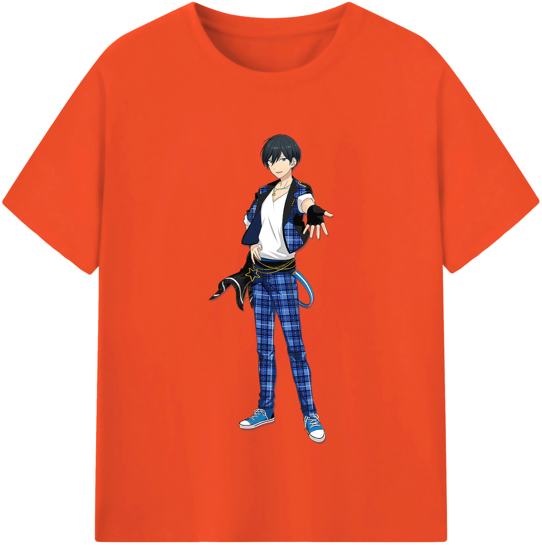 （画像用） あんさんぶるスターズ! Ensemble Stars 綿100％半袖Tシャツ（フロントプリント）