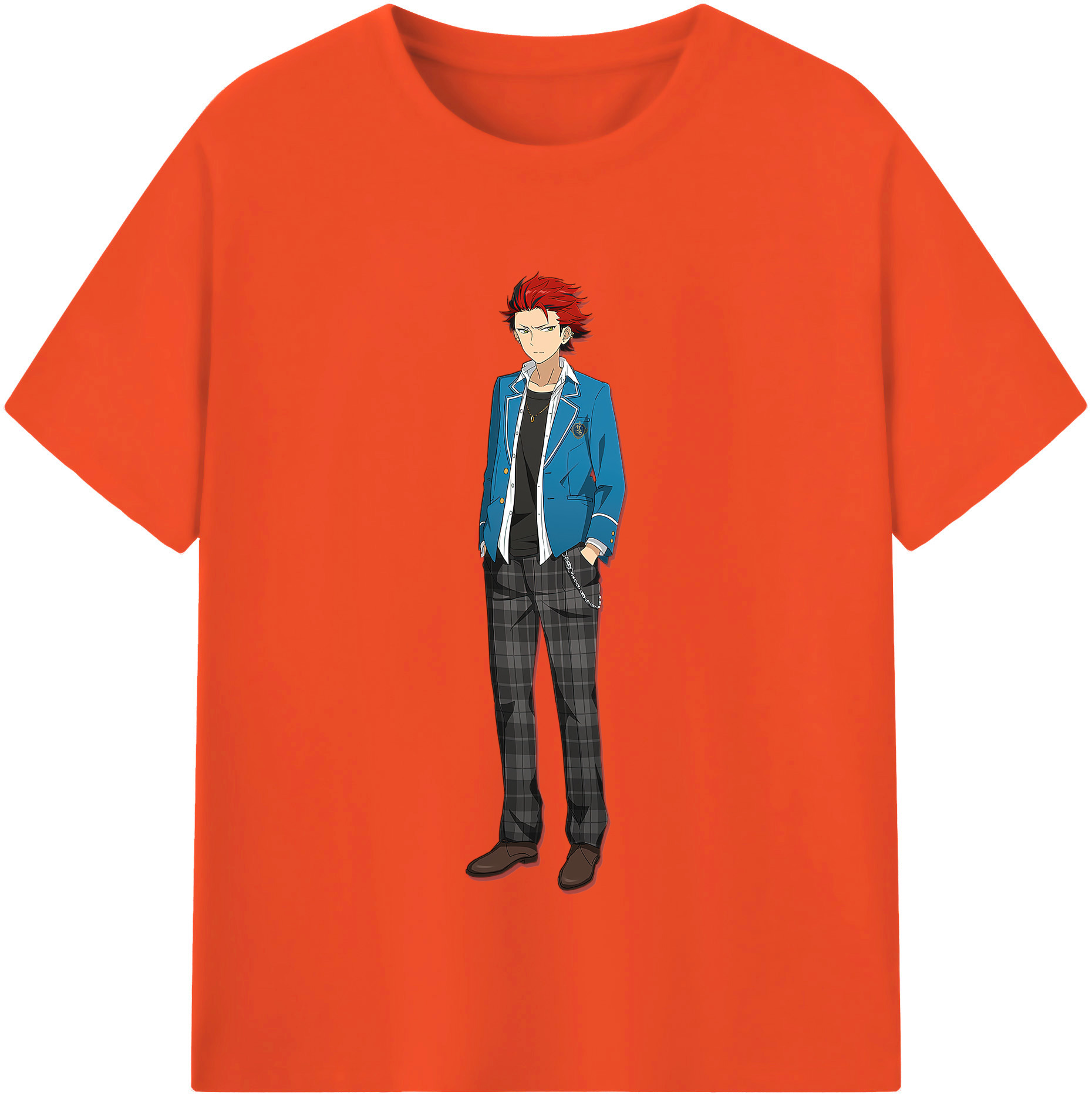 （画像用） あんさんぶるスターズ! Ensemble Stars 綿100％半袖Tシャツ（フロントプリント）