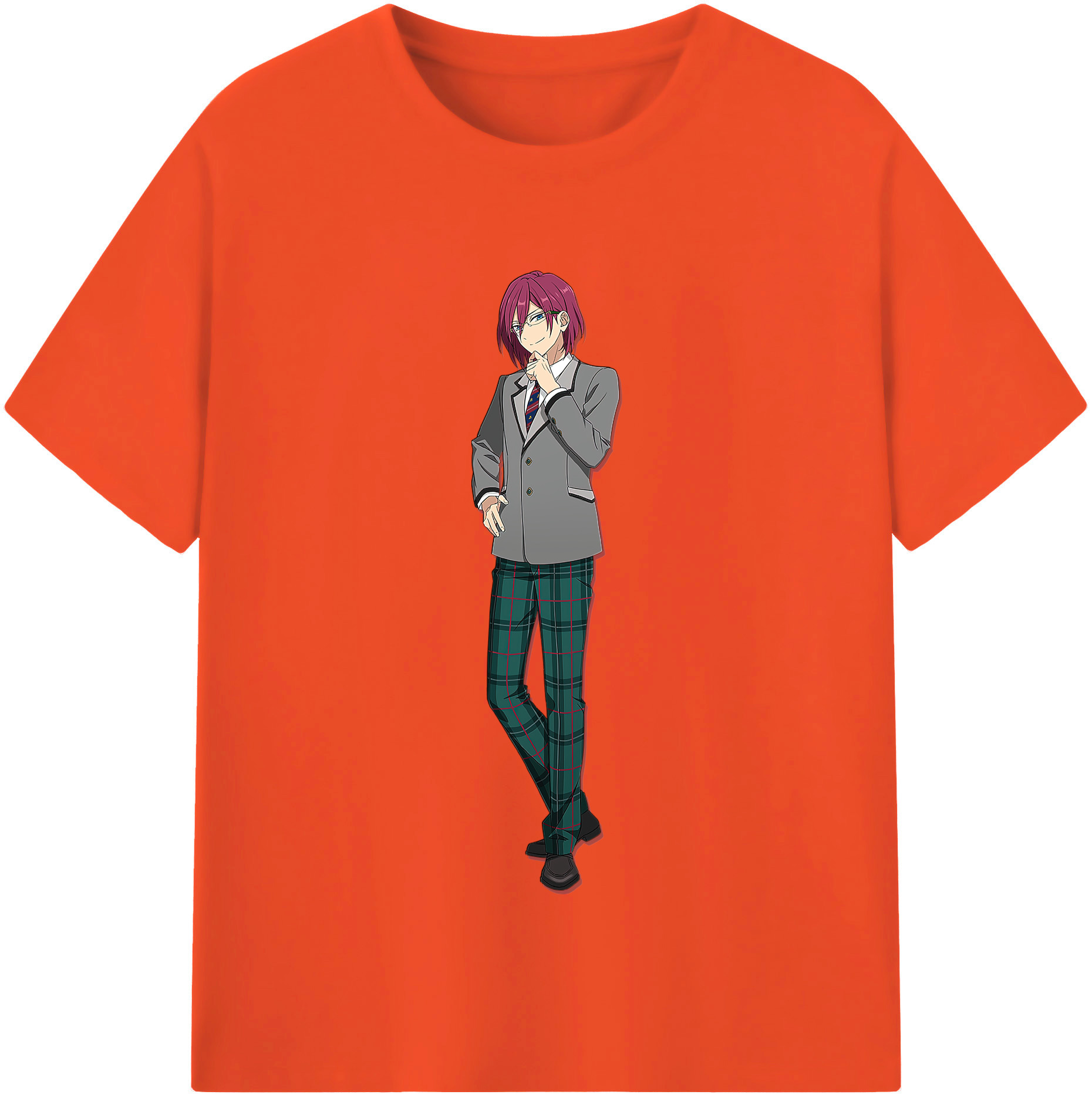 （画像用） あんさんぶるスターズ! Ensemble Stars 綿100％半袖Tシャツ（フロントプリント）