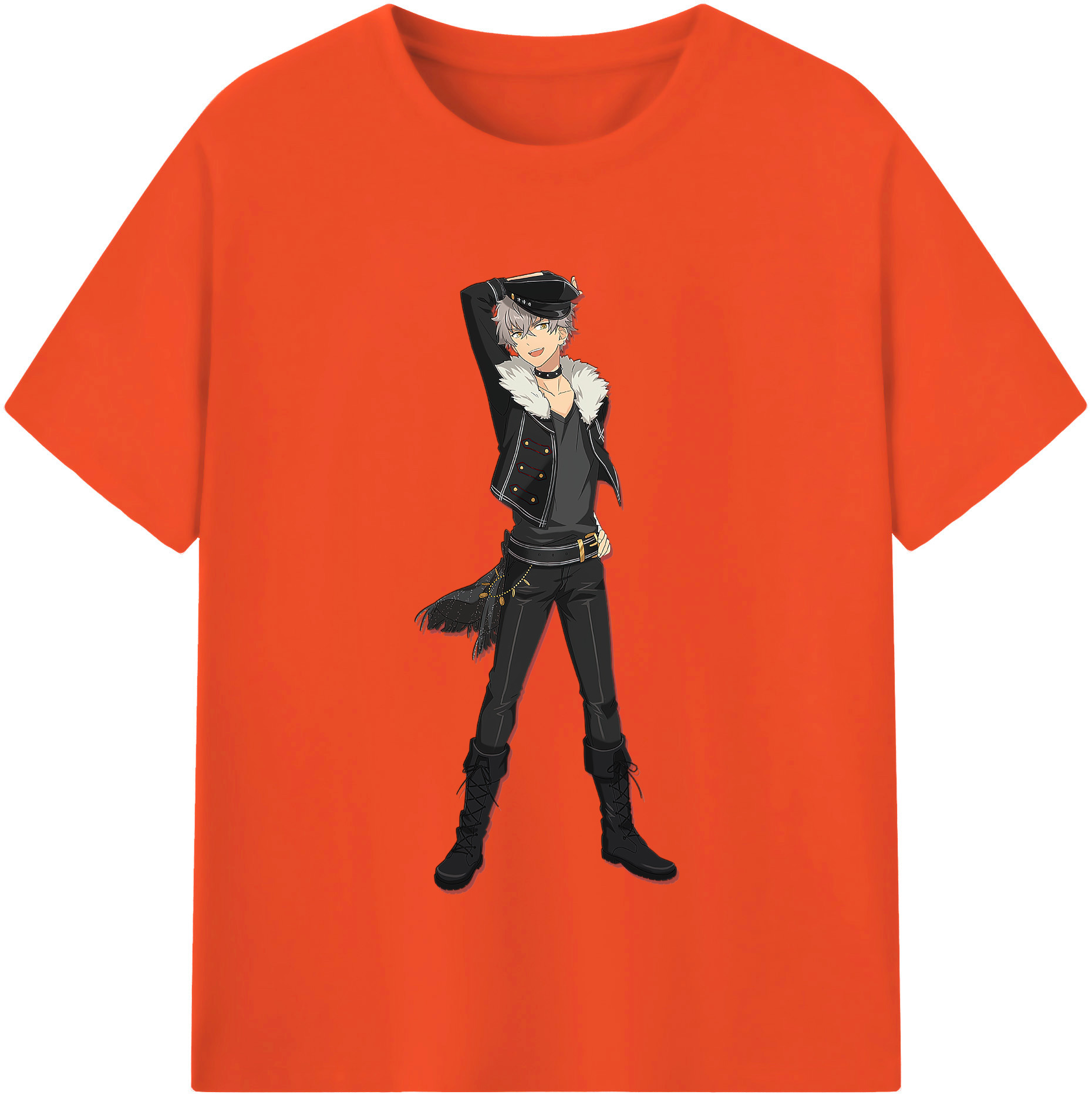 （画像用） あんさんぶるスターズ! Ensemble Stars 綿100％半袖Tシャツ（フロントプリント）
