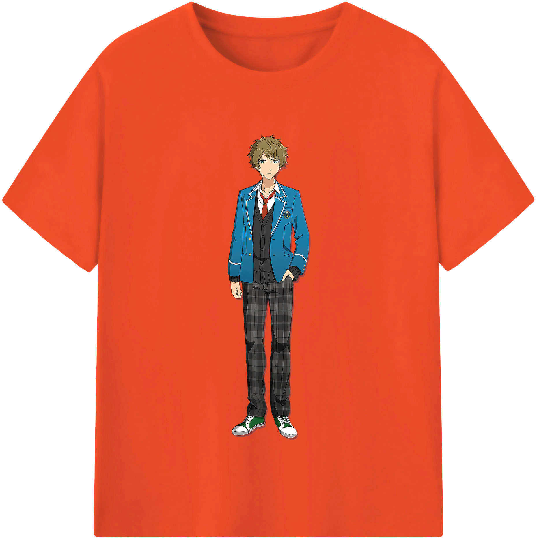 （画像用） あんさんぶるスターズ! Ensemble Stars 綿100％半袖Tシャツ（フロントプリント）