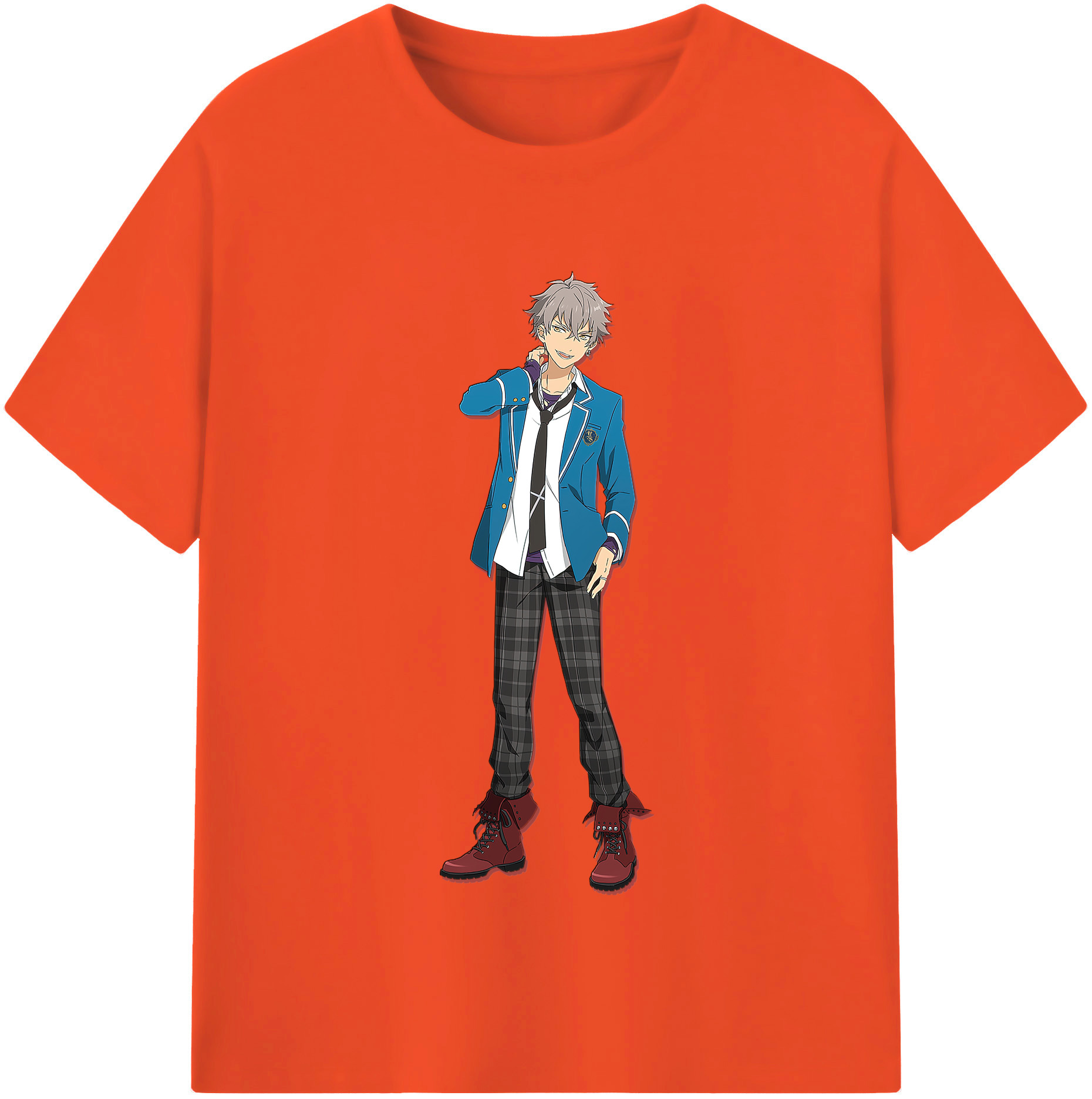 （画像用） あんさんぶるスターズ! Ensemble Stars 綿100％半袖Tシャツ（フロントプリント）