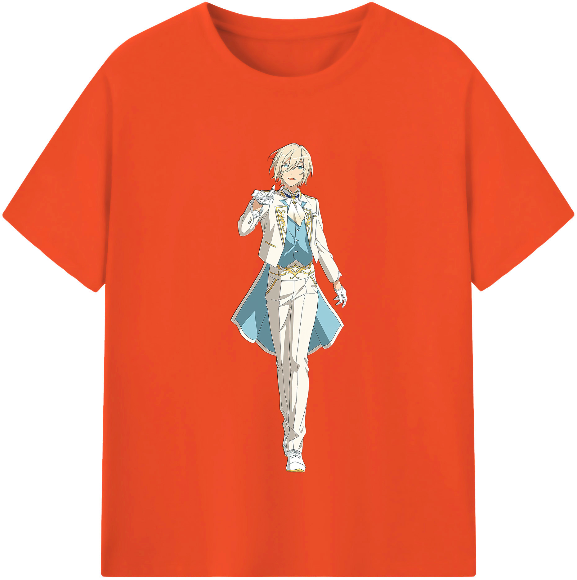 （画像用） あんさんぶるスターズ! Ensemble Stars 綿100％半袖Tシャツ（フロントプリント）