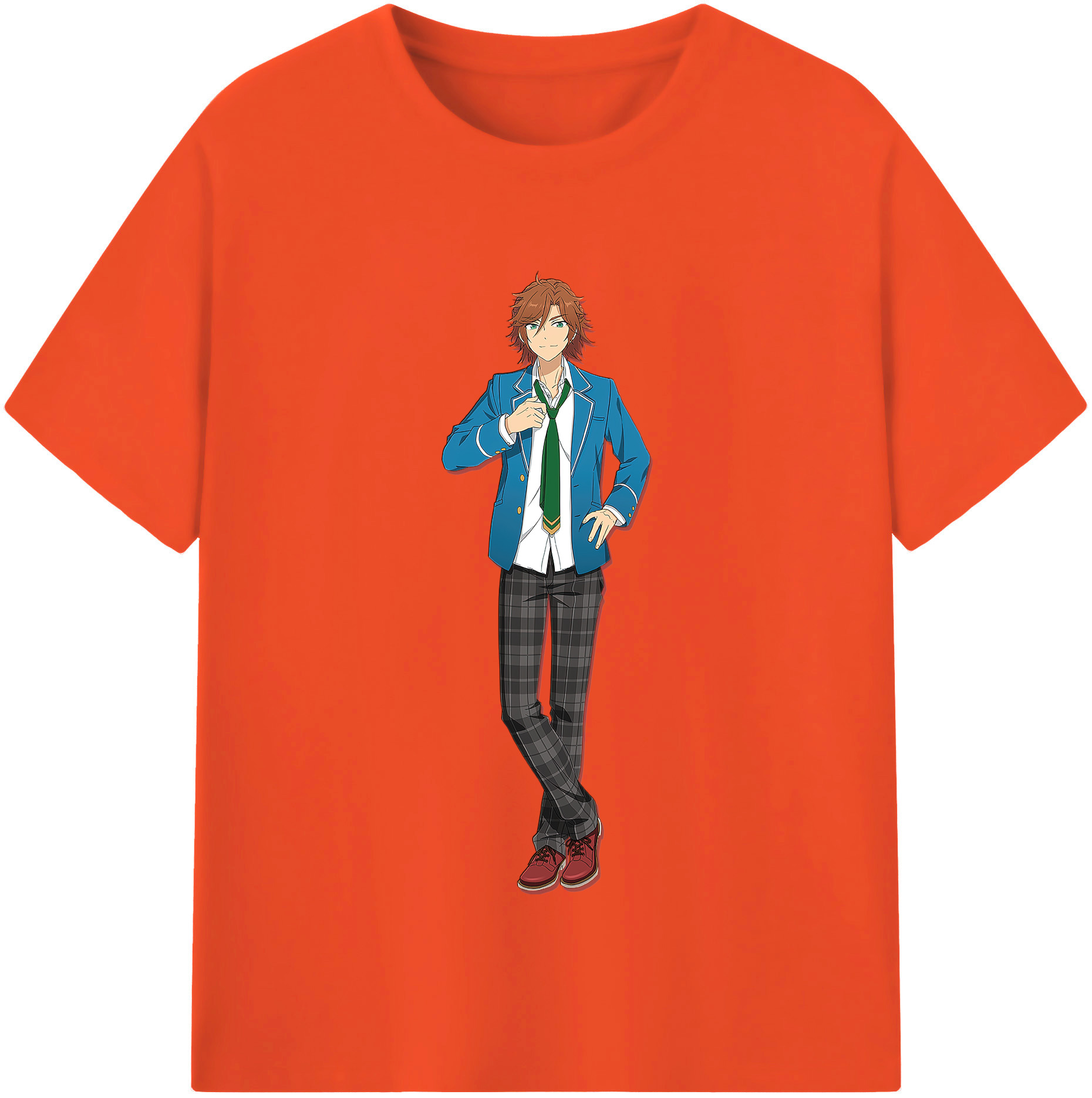 （画像用） あんさんぶるスターズ! Ensemble Stars 綿100％半袖Tシャツ（フロントプリント）