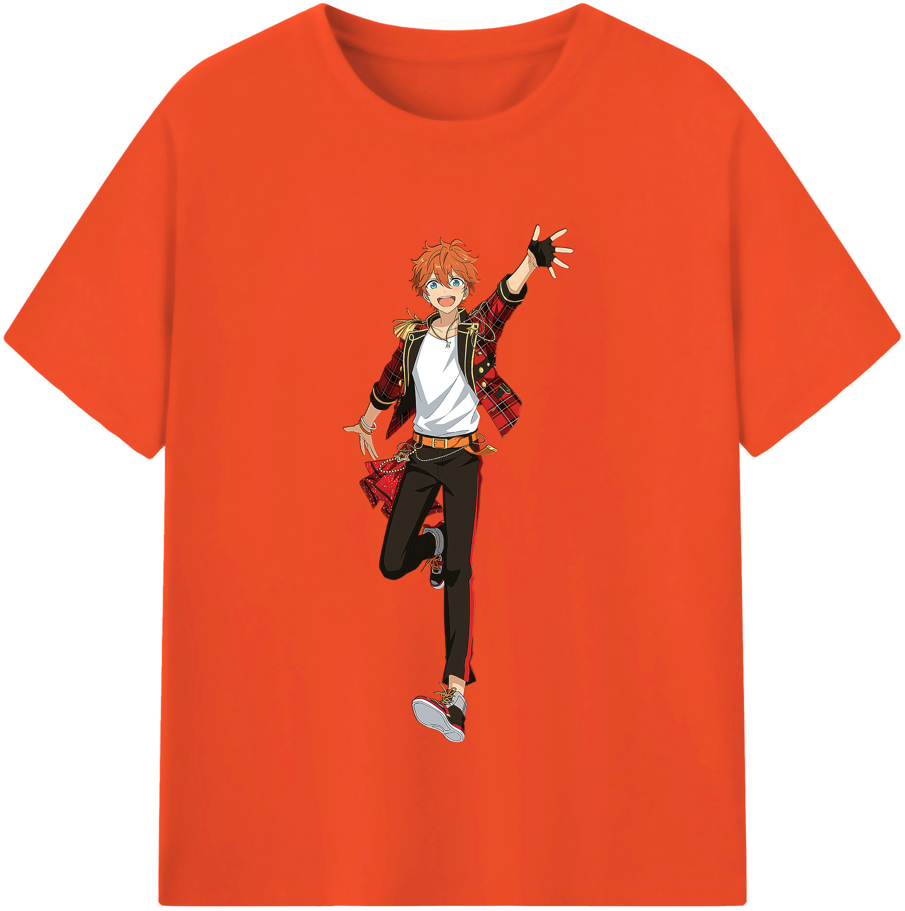 （画像用） あんさんぶるスターズ! Ensemble Stars 綿100％半袖Tシャツ（フロントプリント）