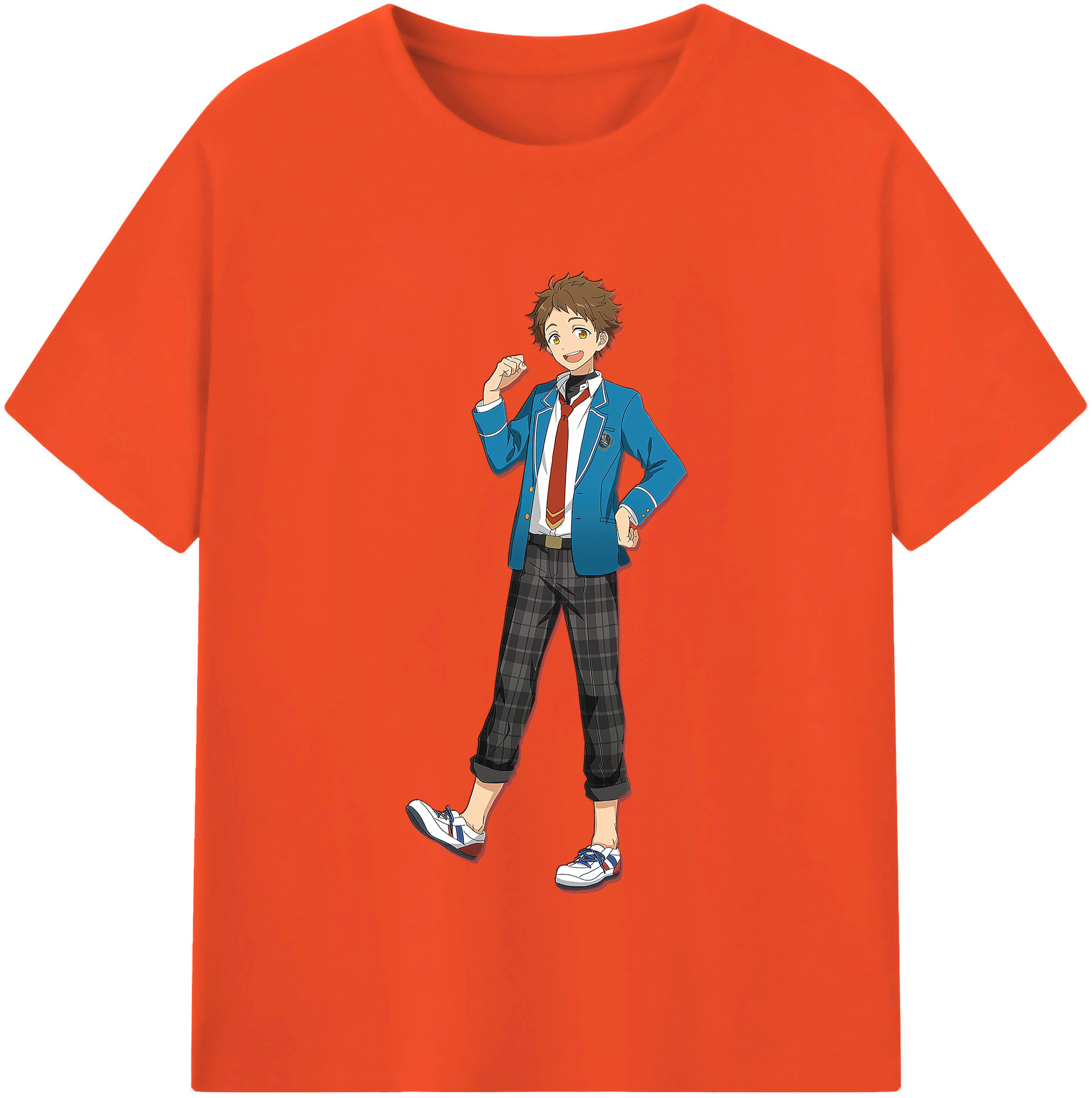 （画像用） あんさんぶるスターズ! Ensemble Stars 綿100％半袖Tシャツ（フロントプリント）