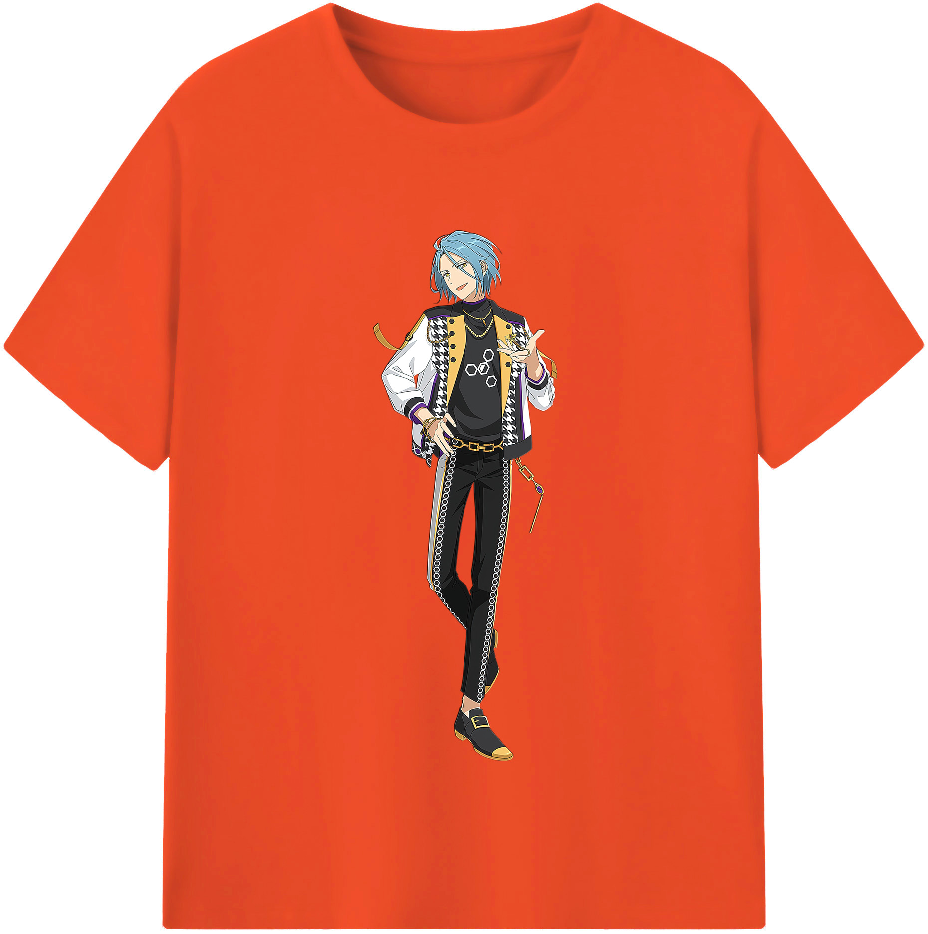 （画像用） あんさんぶるスターズ! Ensemble Stars 綿100％半袖Tシャツ（フロントプリント）