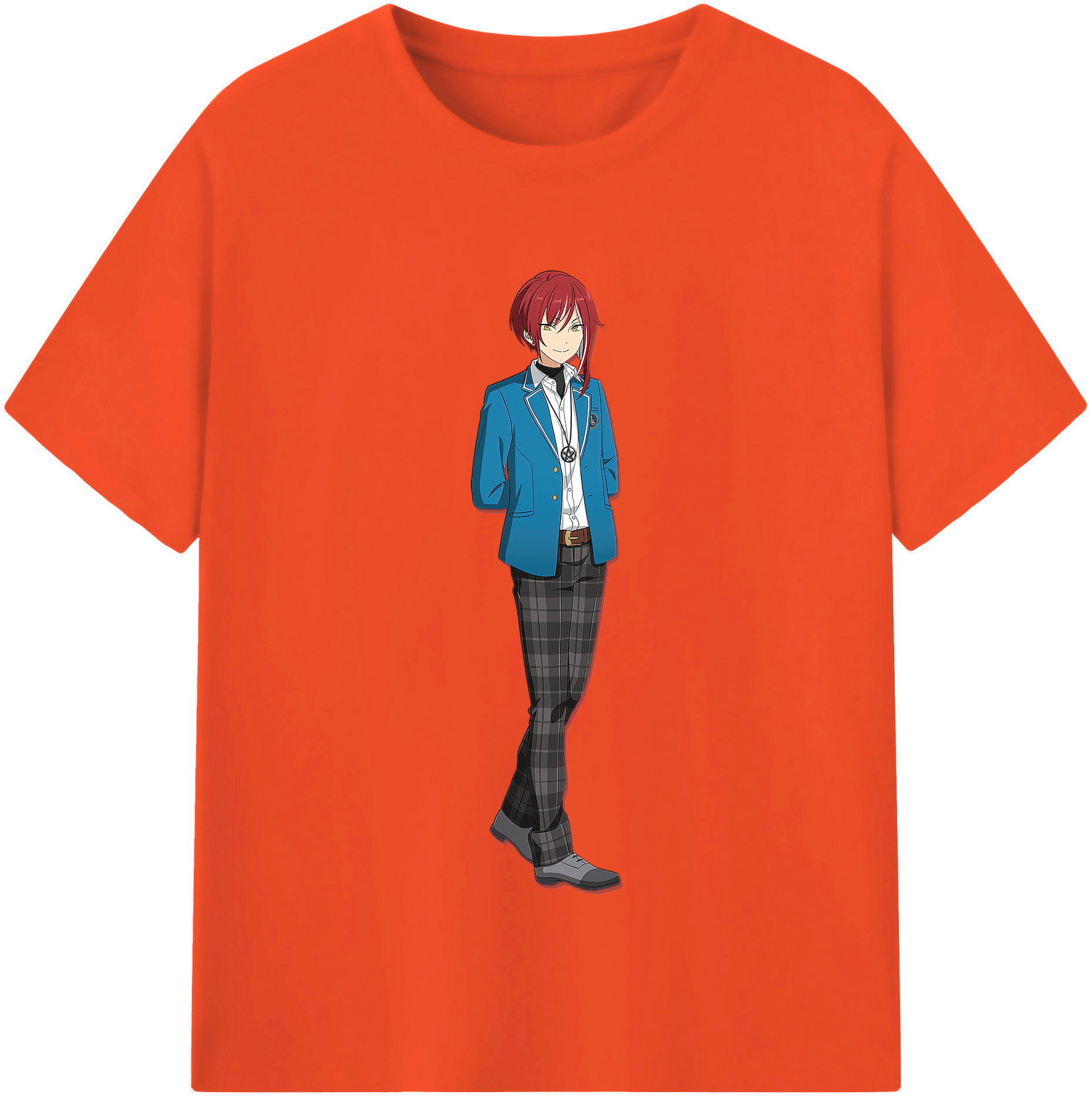 （画像用） あんさんぶるスターズ! Ensemble Stars 綿100％半袖Tシャツ（フロントプリント）