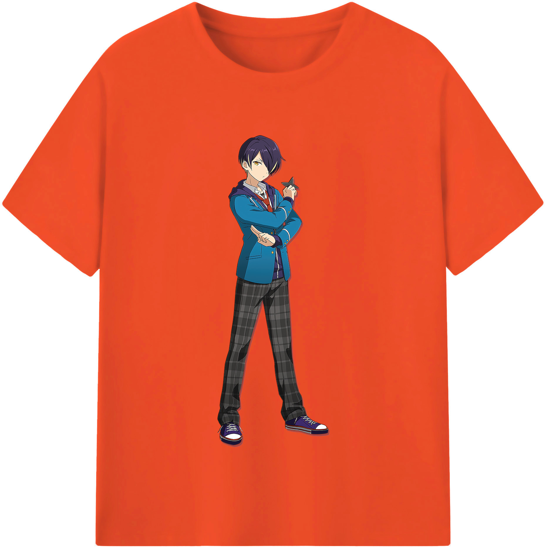 （画像用） あんさんぶるスターズ! Ensemble Stars 綿100％半袖Tシャツ（フロントプリント）