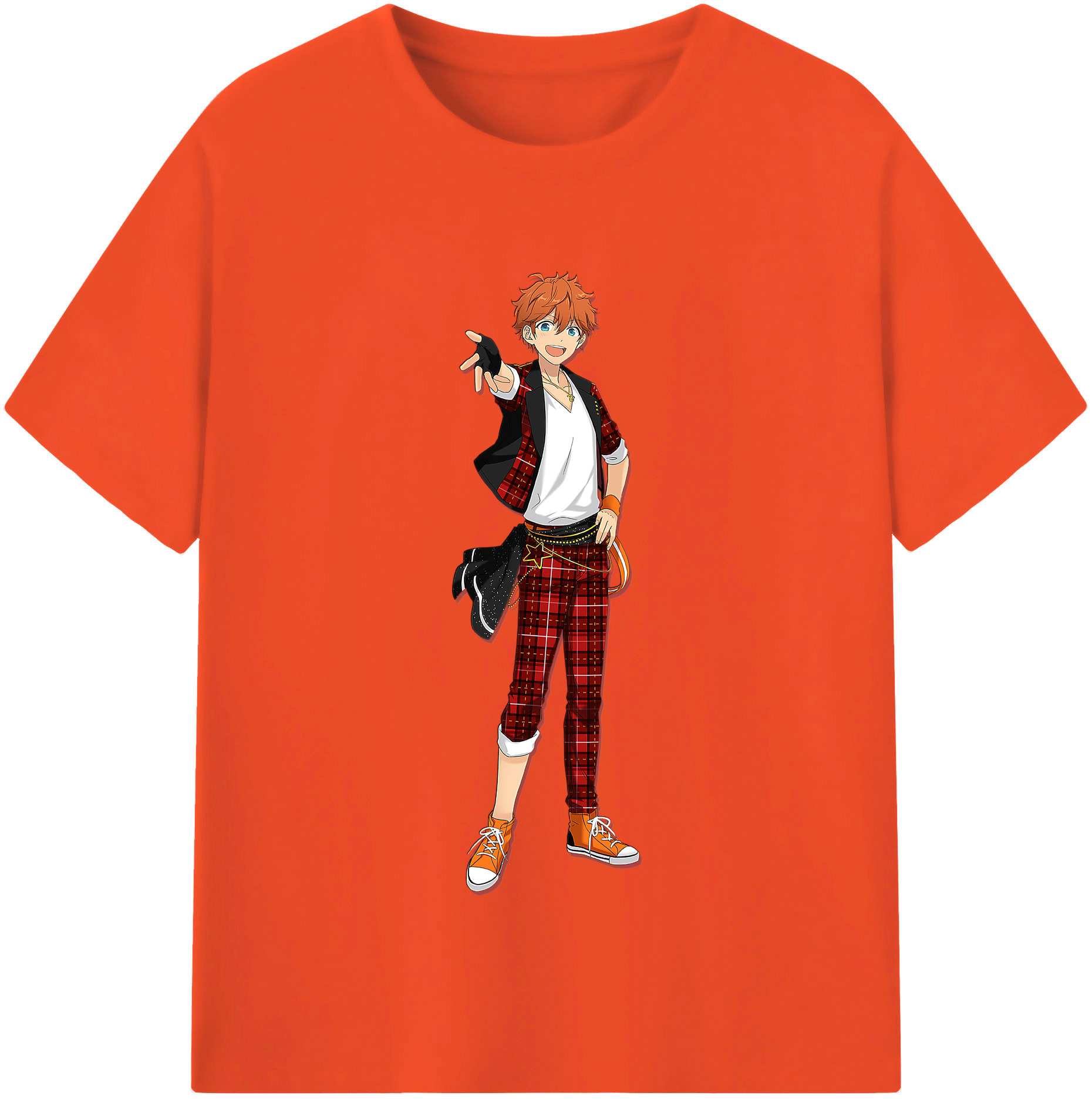 （画像用） あんさんぶるスターズ! Ensemble Stars 綿100％半袖Tシャツ（フロントプリント）